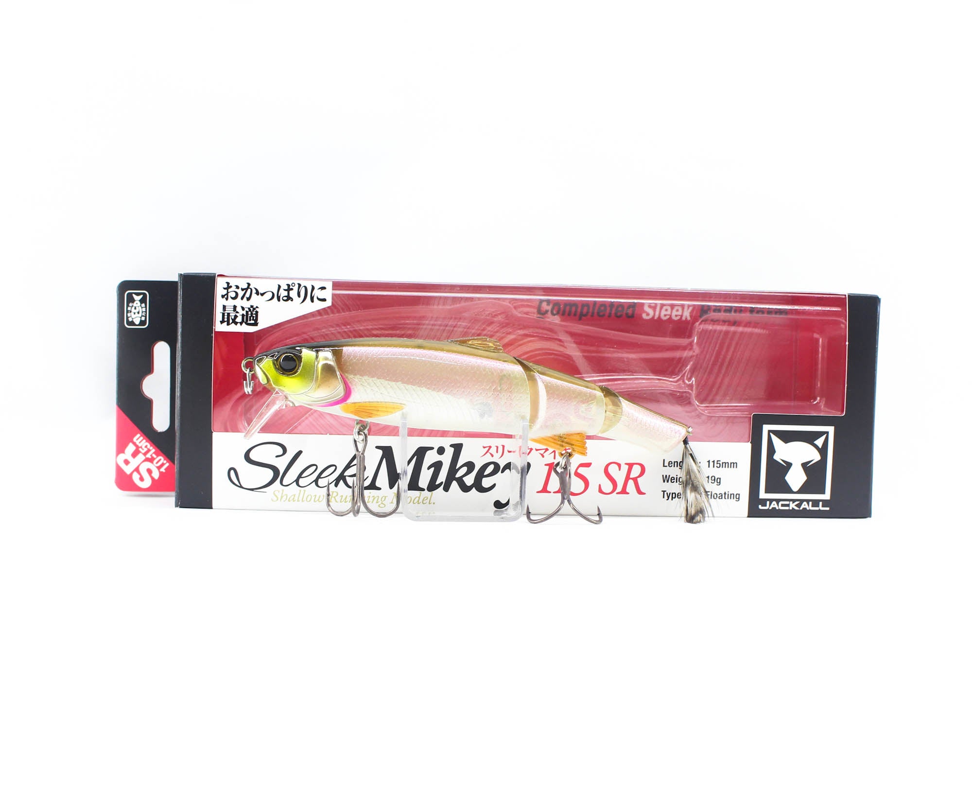 Jackall Mikey Sleek 115 SR Floating Lure Sleek Wakasagi (0312)
