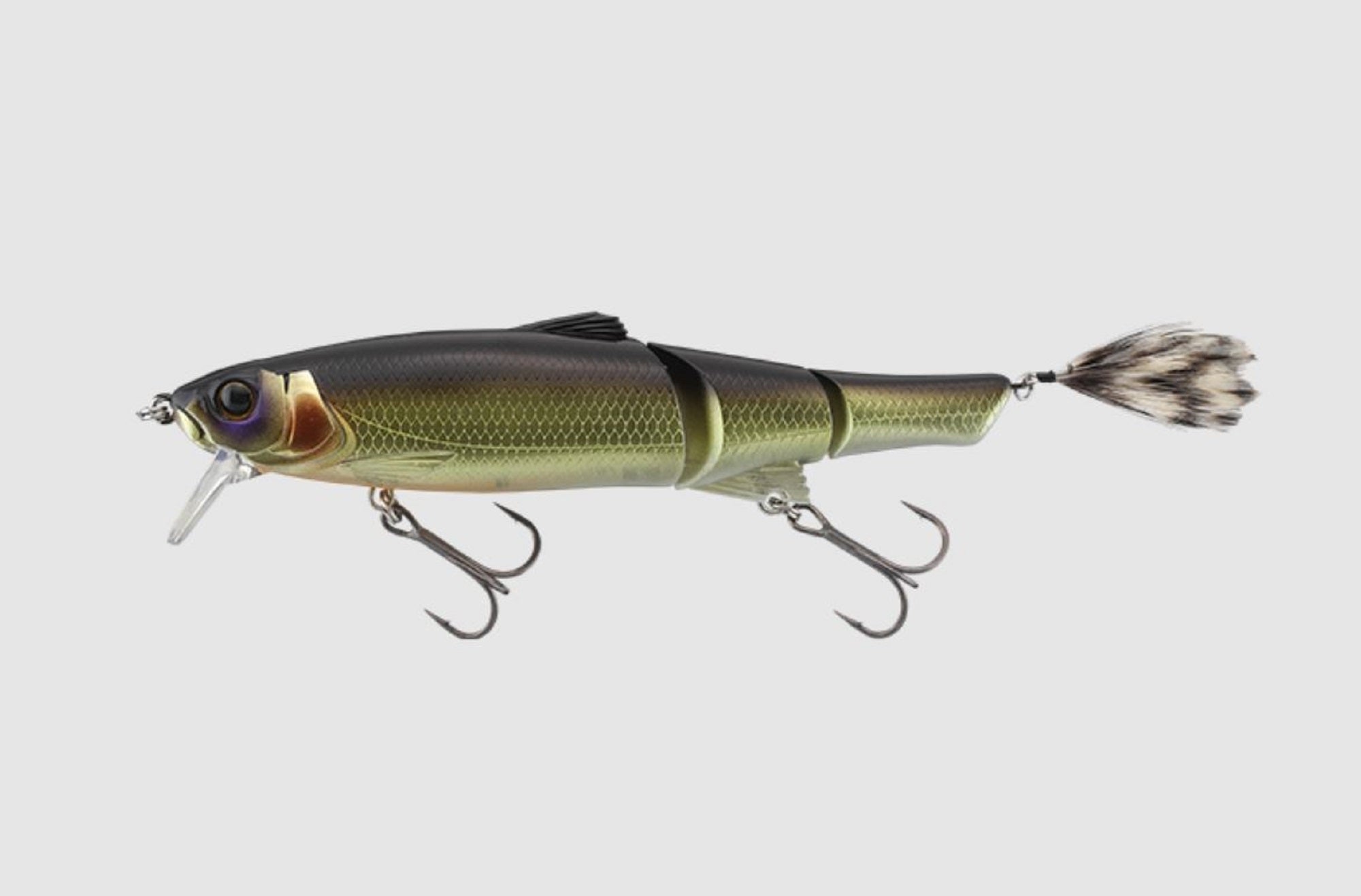 Jackall Mikey Sleek 115 SR Floating Lure Champagne Gold Black (0374)