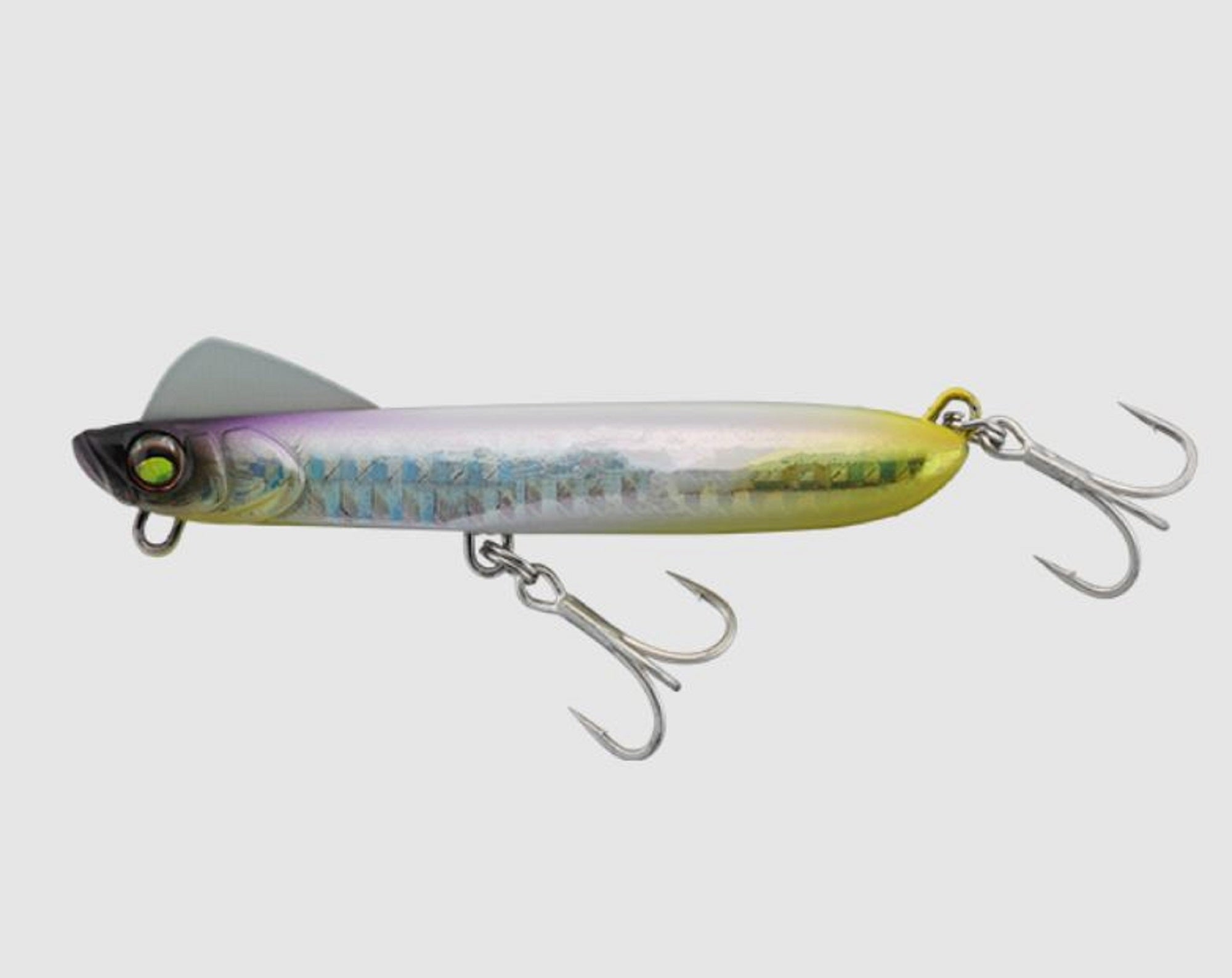 Jackall Sabull Swim Metal 25 grams 70 mm Sinking Lure UV Shirogisu (0435)