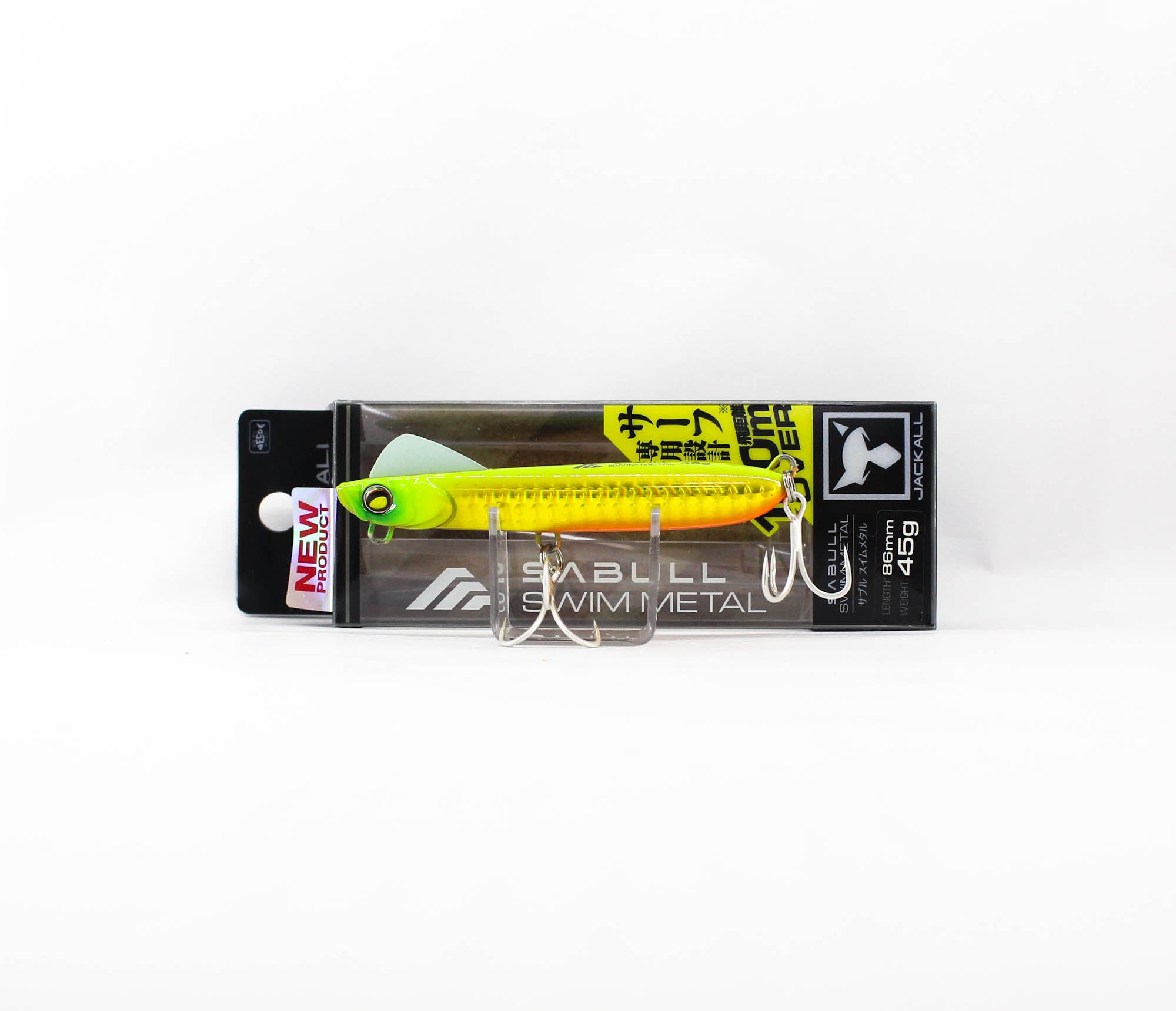 Jackall Sabull Swim Metal 45 grams 86 mm Sinking Lure Chart Gold (0558)