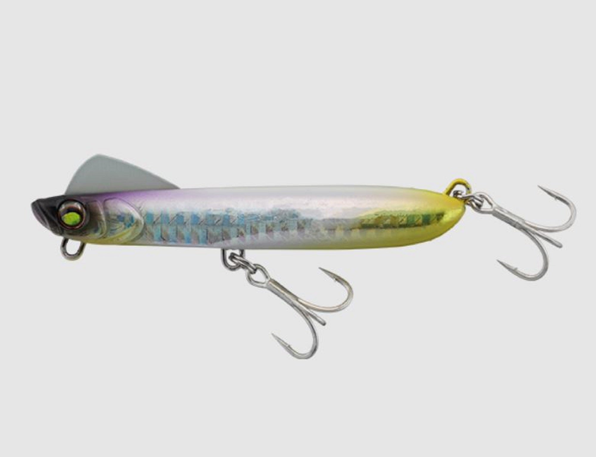 Jackall Sabull Swim Metal 45 grams 86 mm Sinking Lure UV Shirogisu (0596)