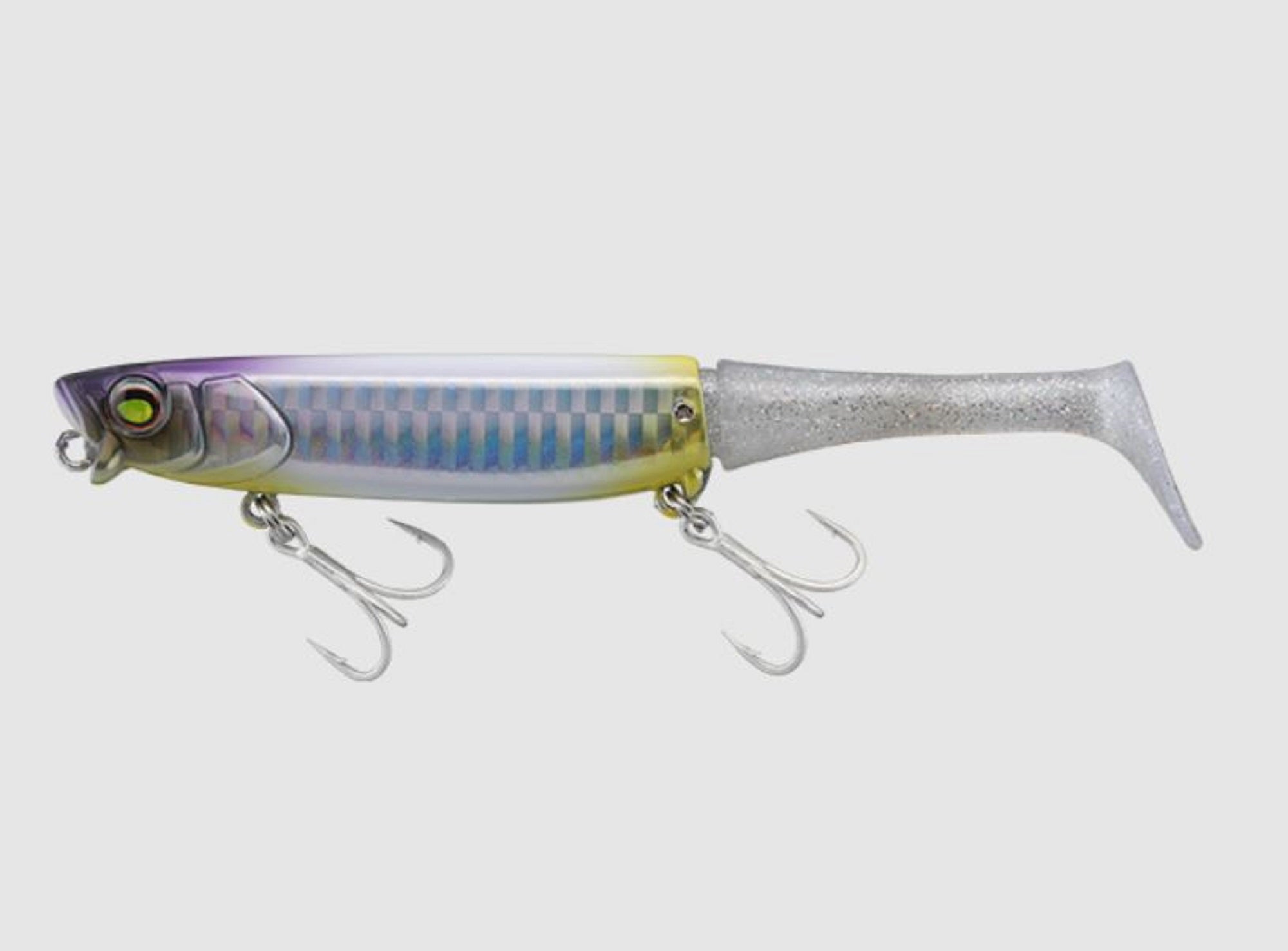 Jackall Sabull HB Shad 28 grams 120 mm Sinking Lure UV Shirogisu (0671)