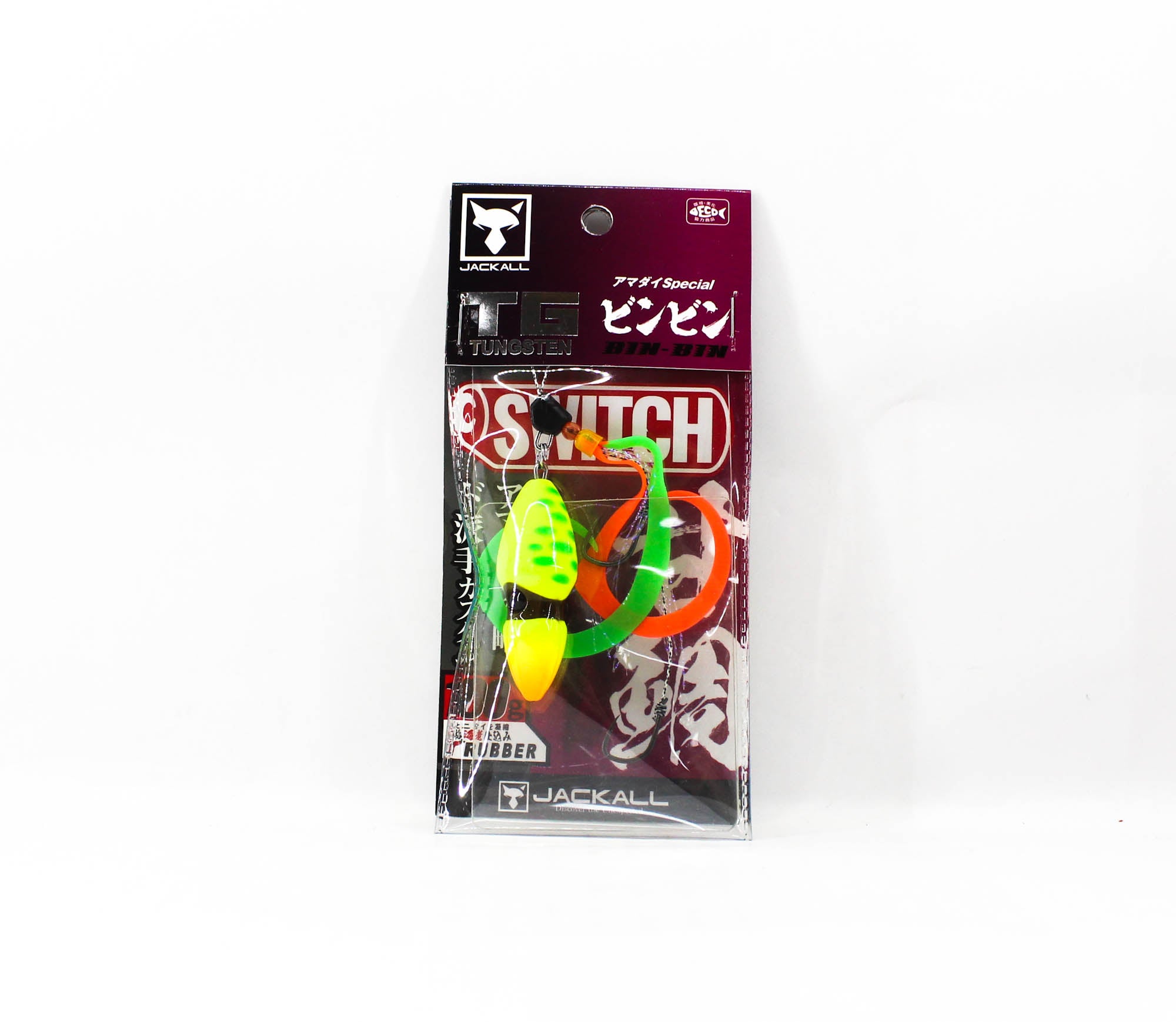 Jackall Bin Bin Switch TG Tungsten 100 Grams Amadai Chart (1371)