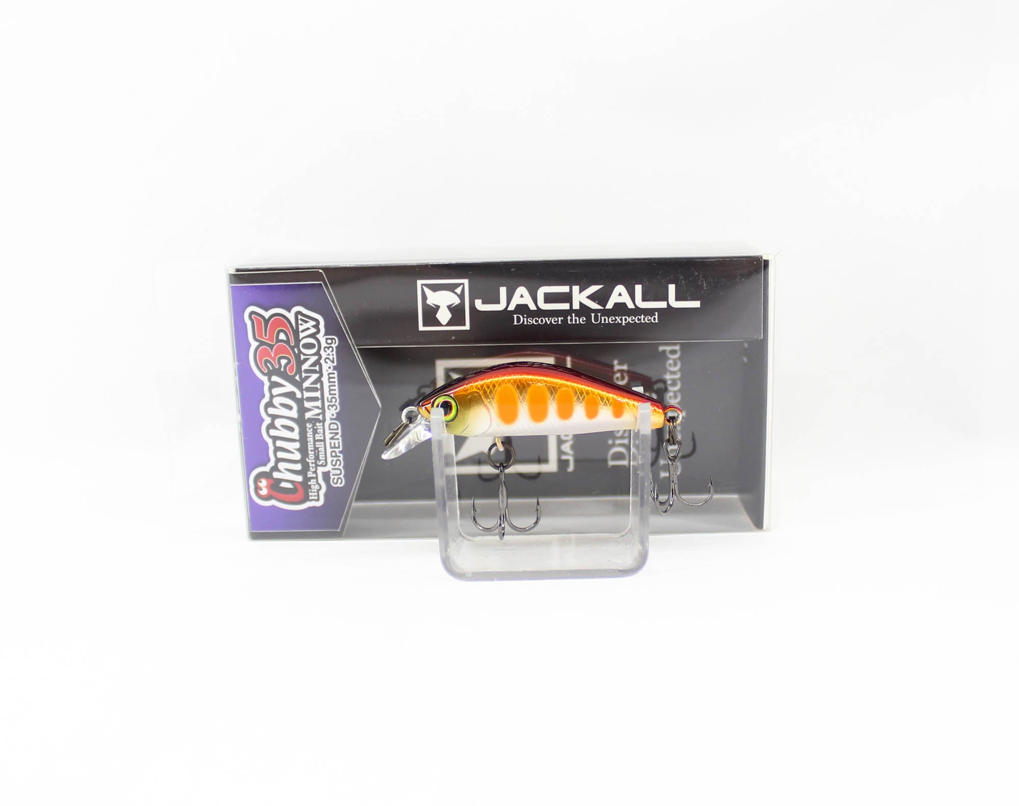 Jackall Chubby Minnow 35 Suspend Lure Copper Trout (1937)
