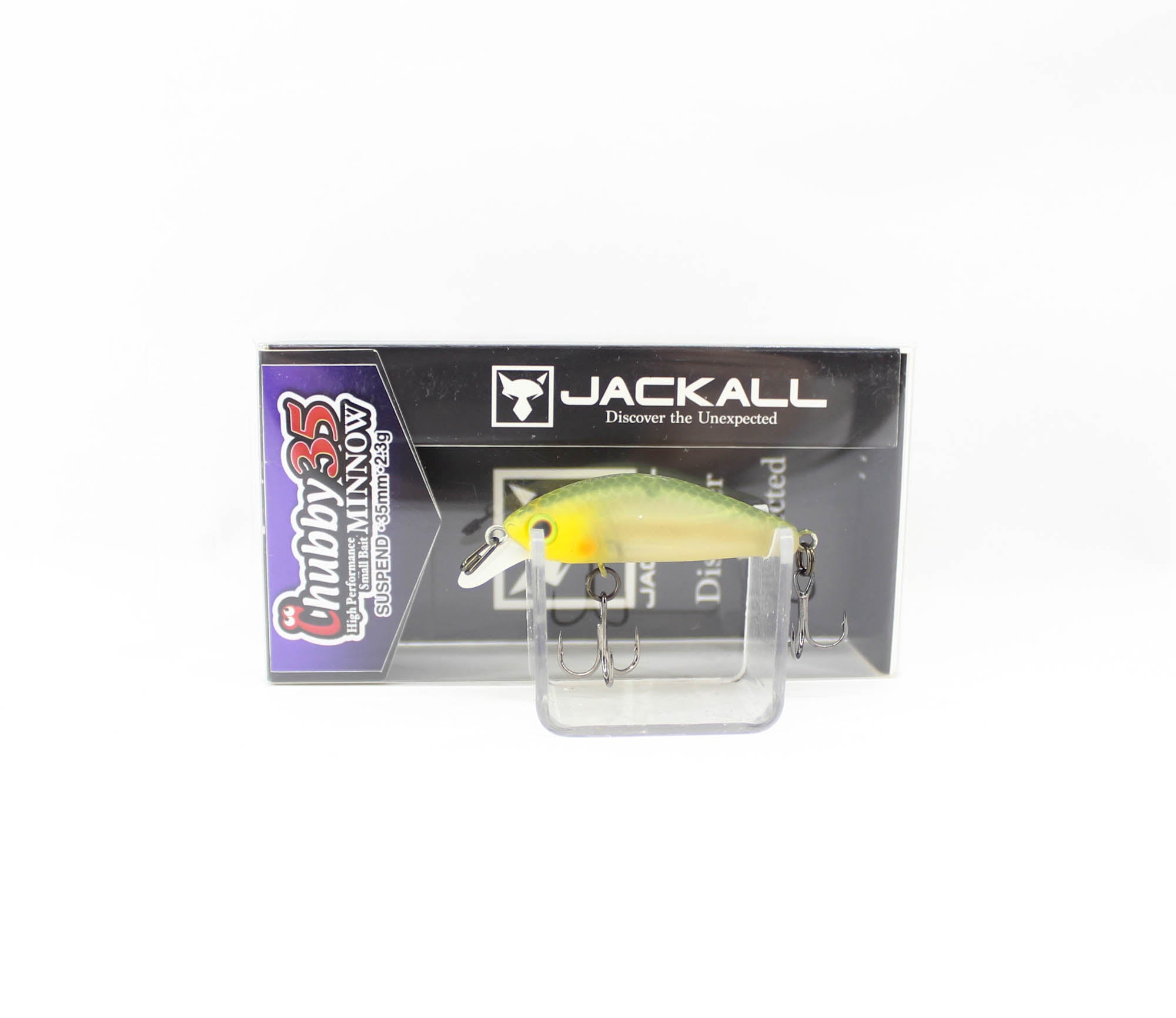 Jackall Chubby Minnow 35 Suspend Lure Shizuoka Bizin (2002)