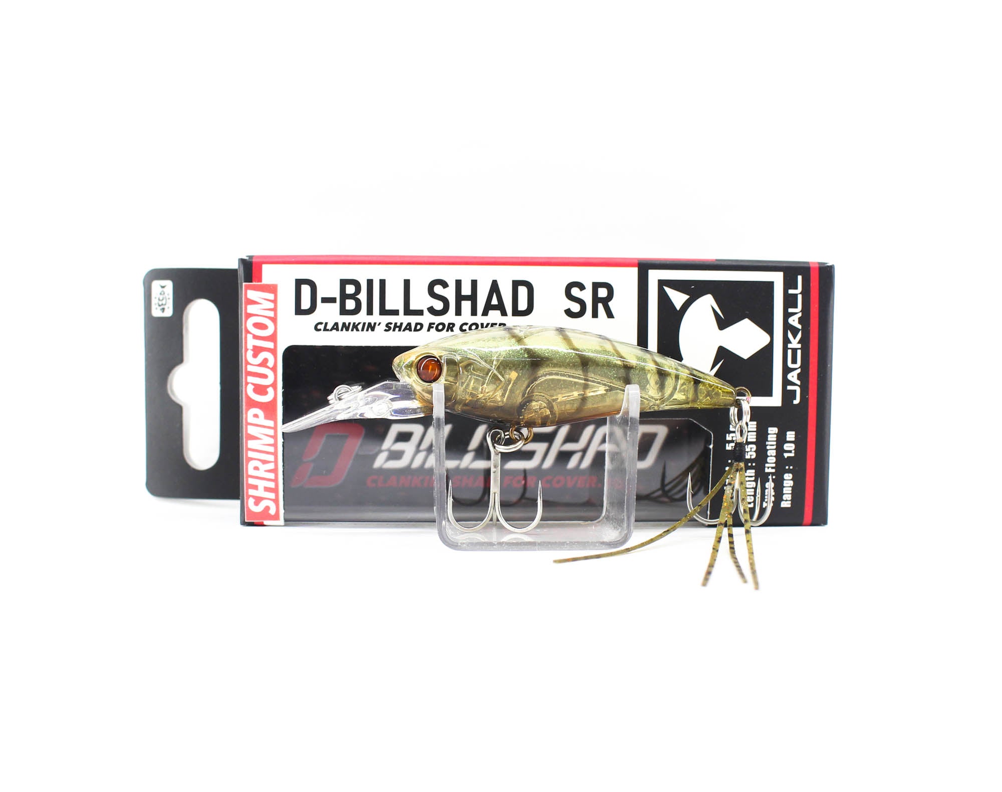 Jackall D-Bill Shad 55 SR Floating Lure Gasagasa Shrimp (3214)