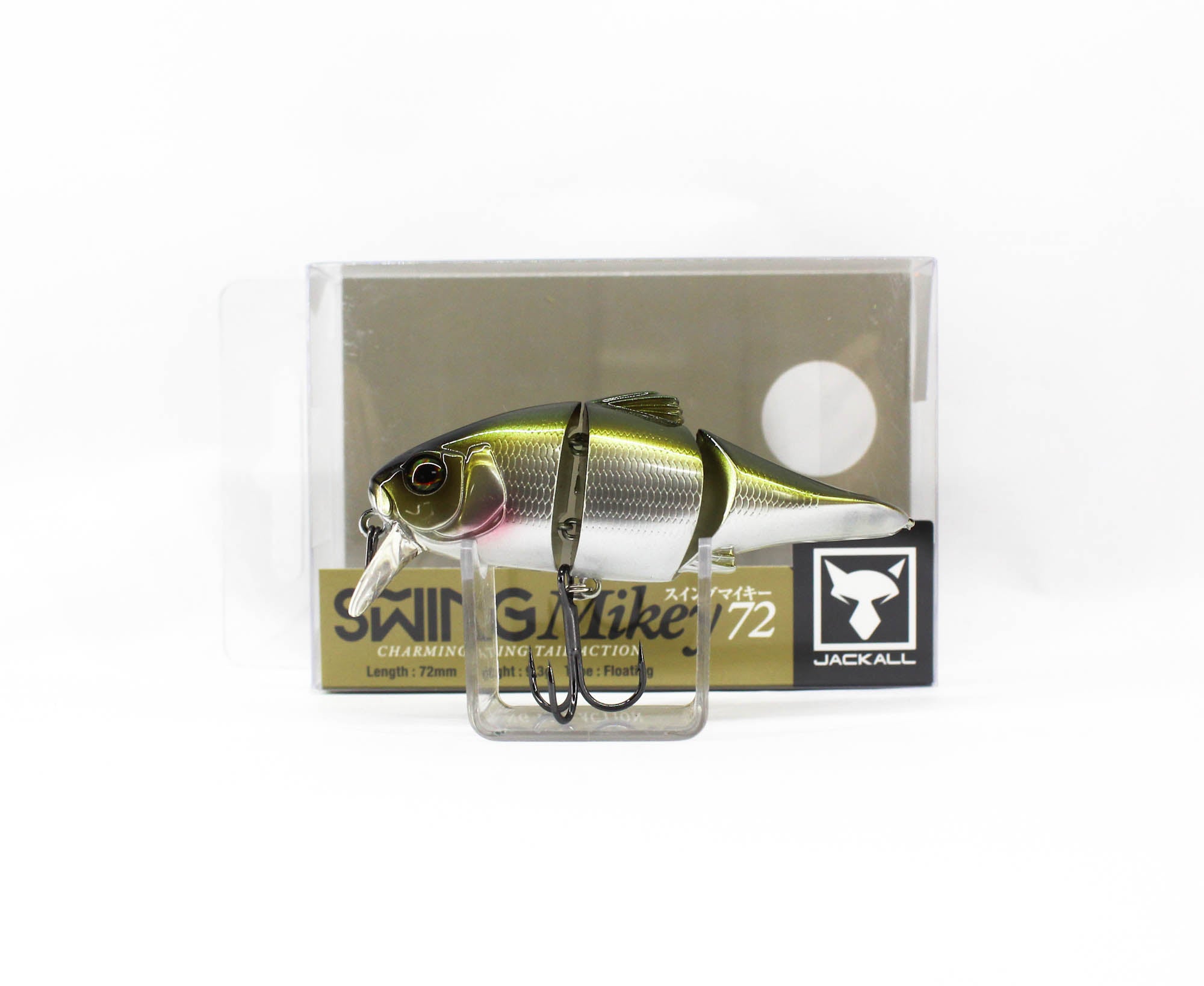 Jackall Mikey Swing 72 Floating Lure Ginbuna (4112)