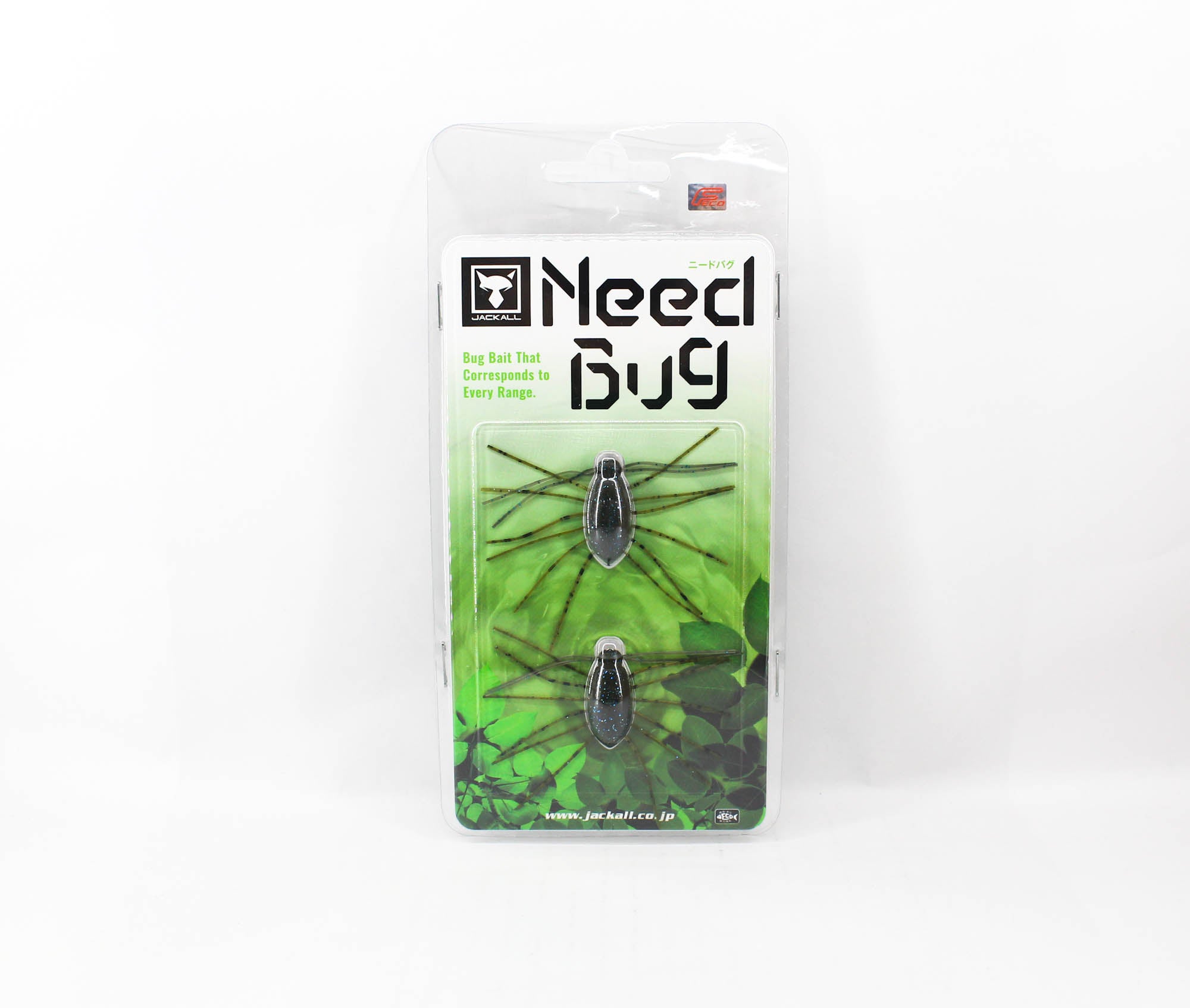 Jackall Need Bug 28.5mm Floating Lure Green Pumpkin Blue Flakes (5065)