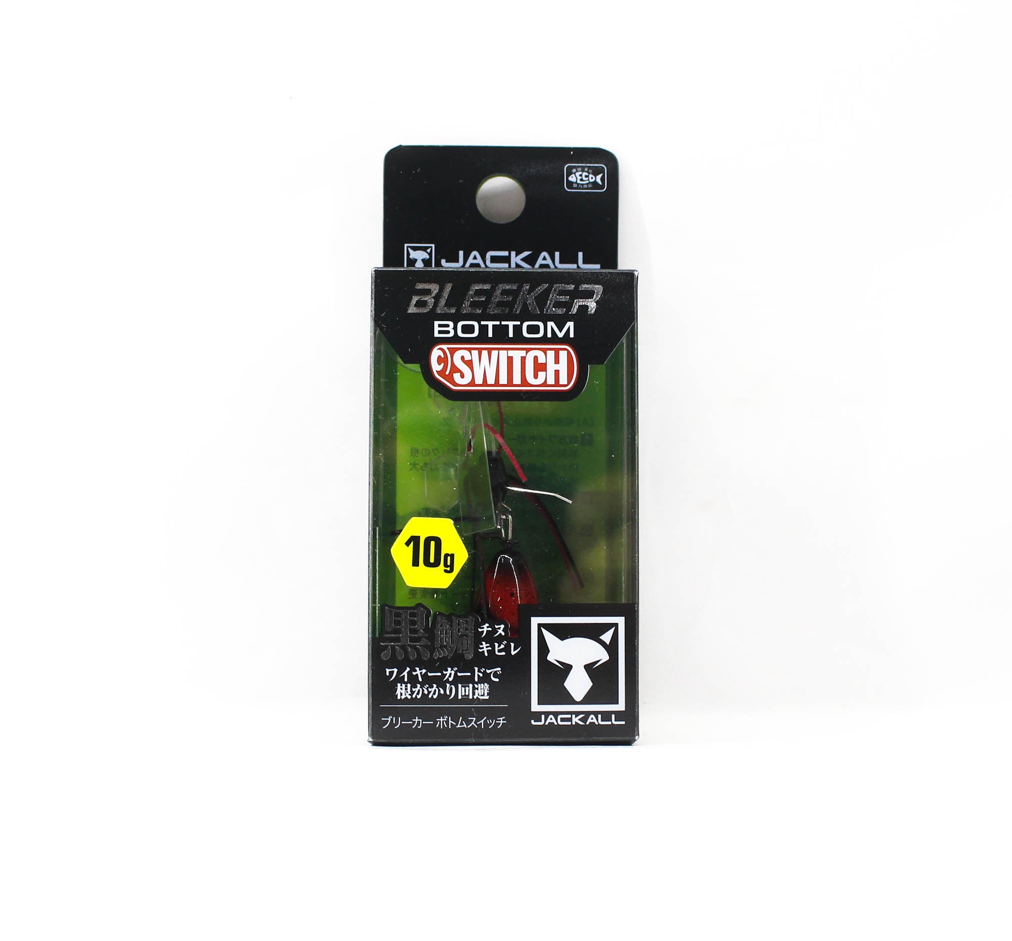 Jackall Bleeker Bottom Switch 10 grams Sinking Lure Red (5560)