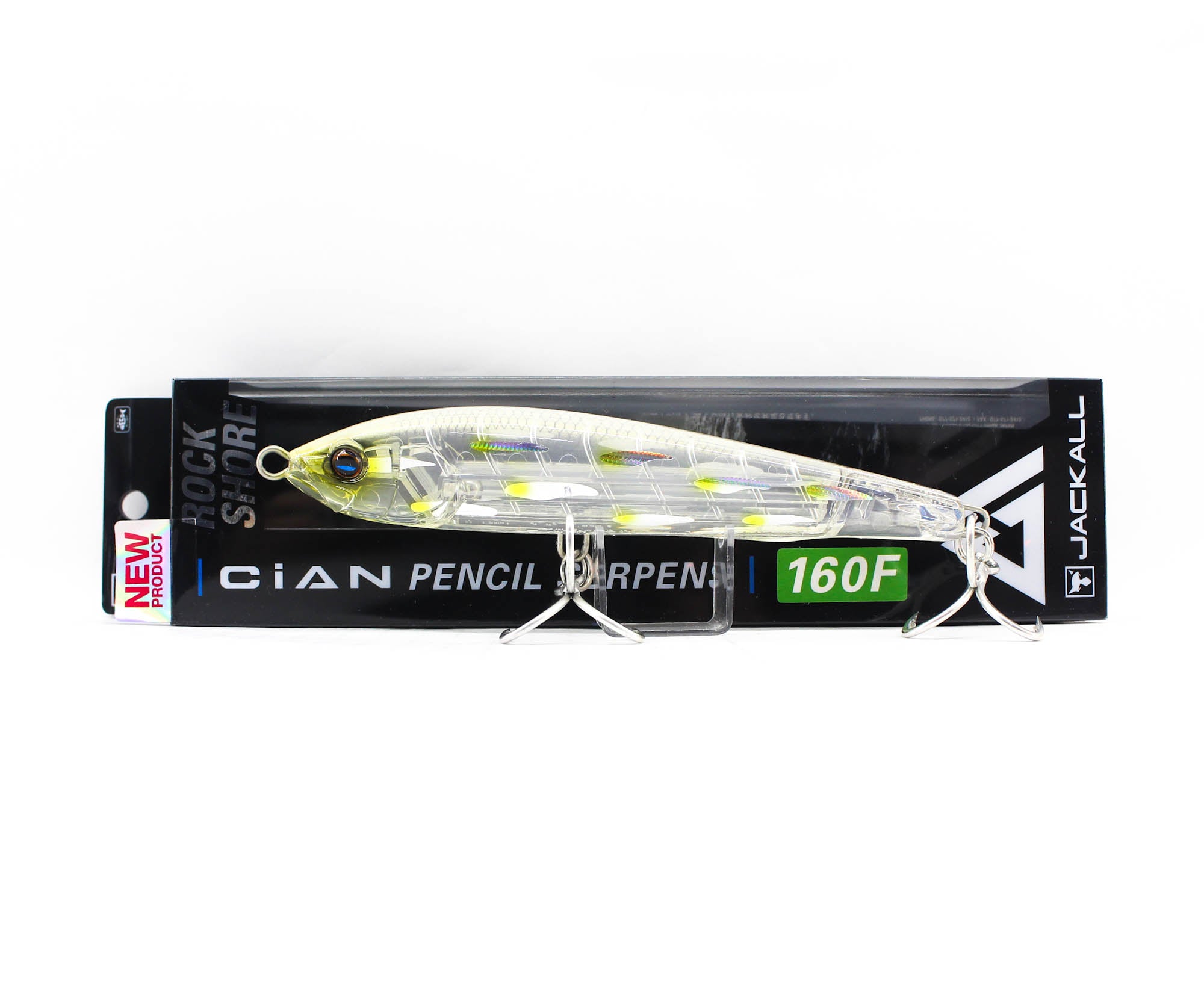 Jackall Cian Pencil Serpens 160F 40 gram Floating Lure Micro Clear (6734)