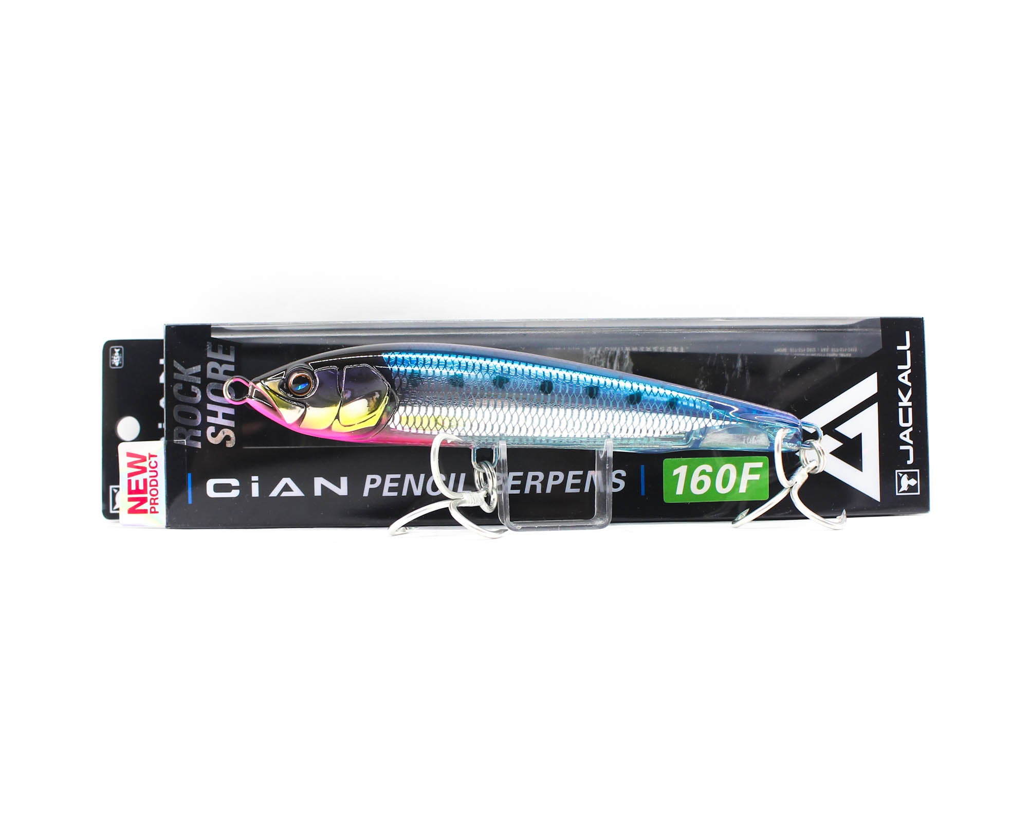 Jackall Cian Pencil Serpens 160F 40 gram Floating Lure Scale Iwashi (6741)