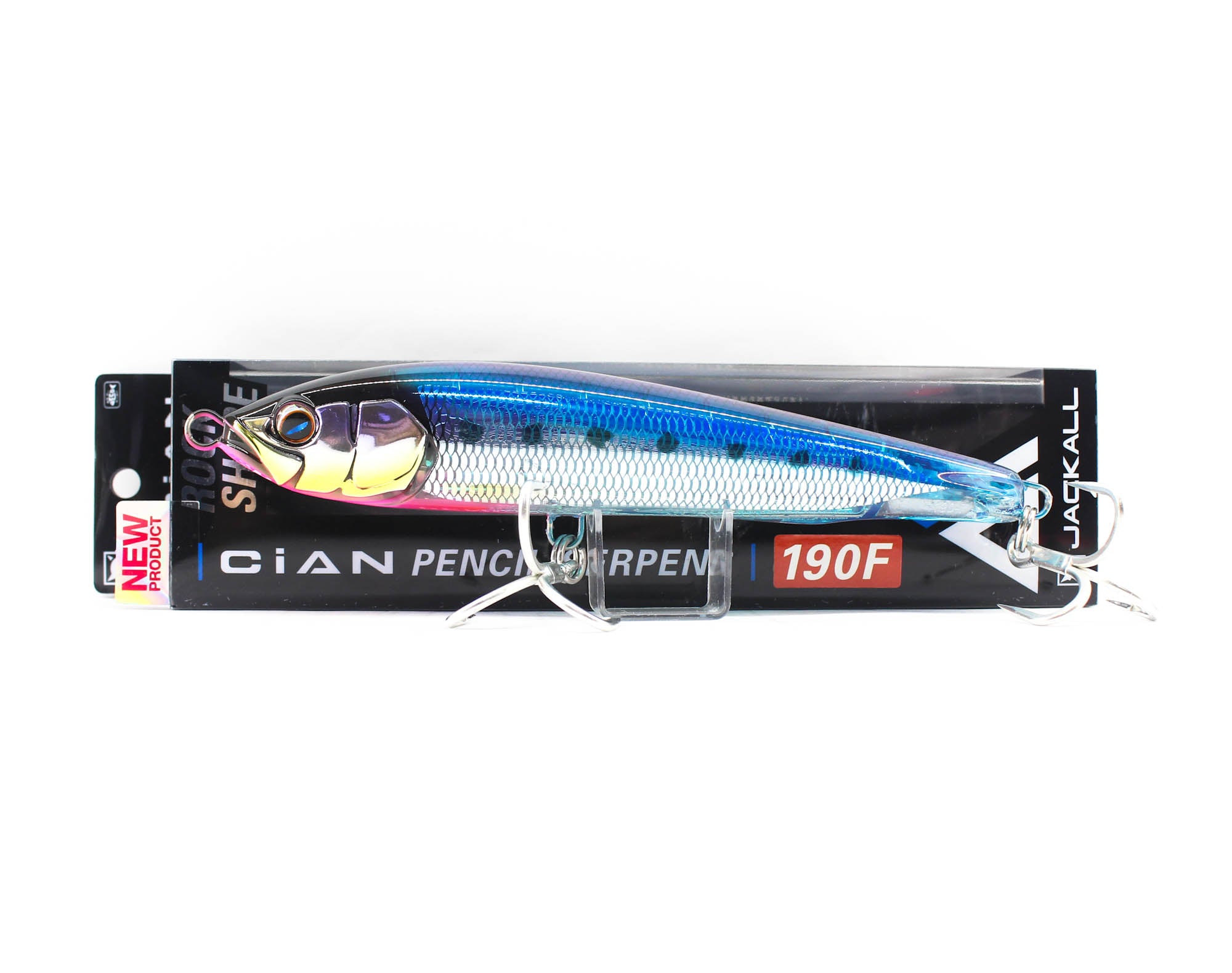 Jackall Cian Pencil Serpens 190F 65 gram Floating Lure Scale Iwashi (6802)