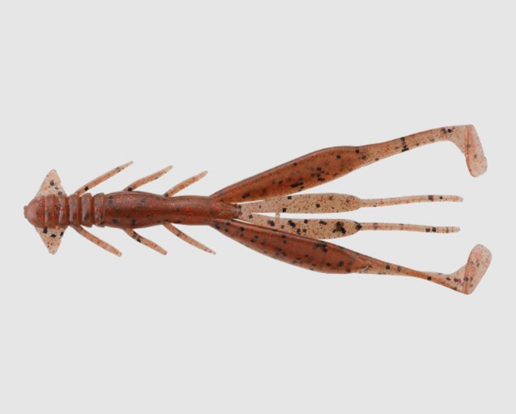 Jackall Soft Lure Jimmy Shrimp 3.8 Inches Ebimiso Red Flake (7830)