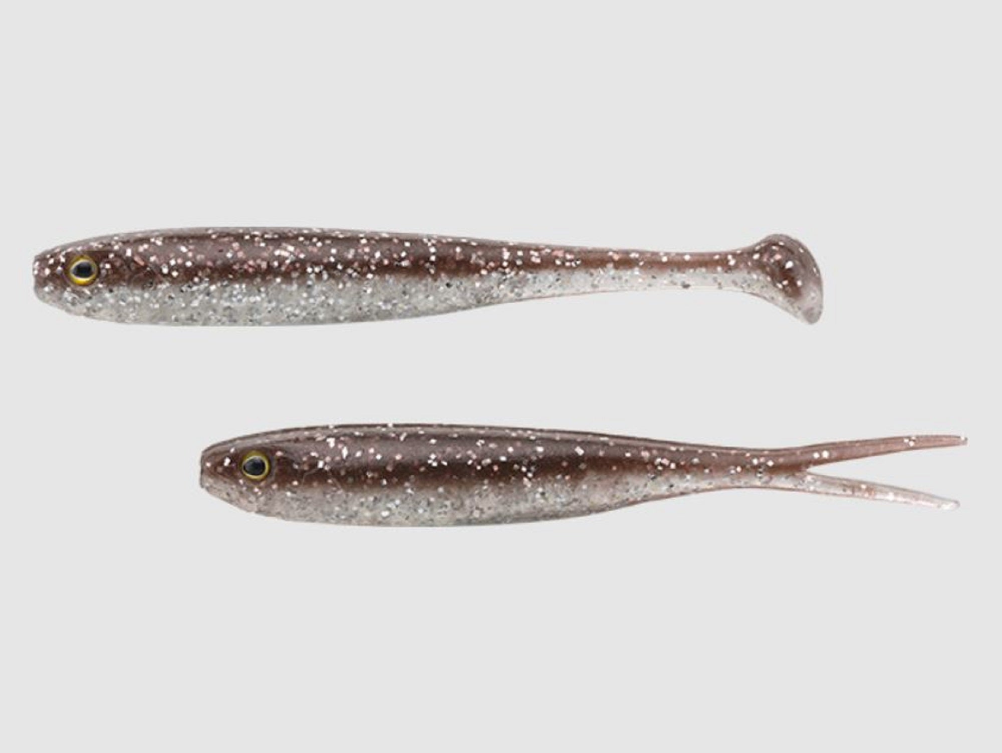 Jackall Soft Lure Peaceton Shad 2.8 Inches Maruhata Delicious Silver (7960)