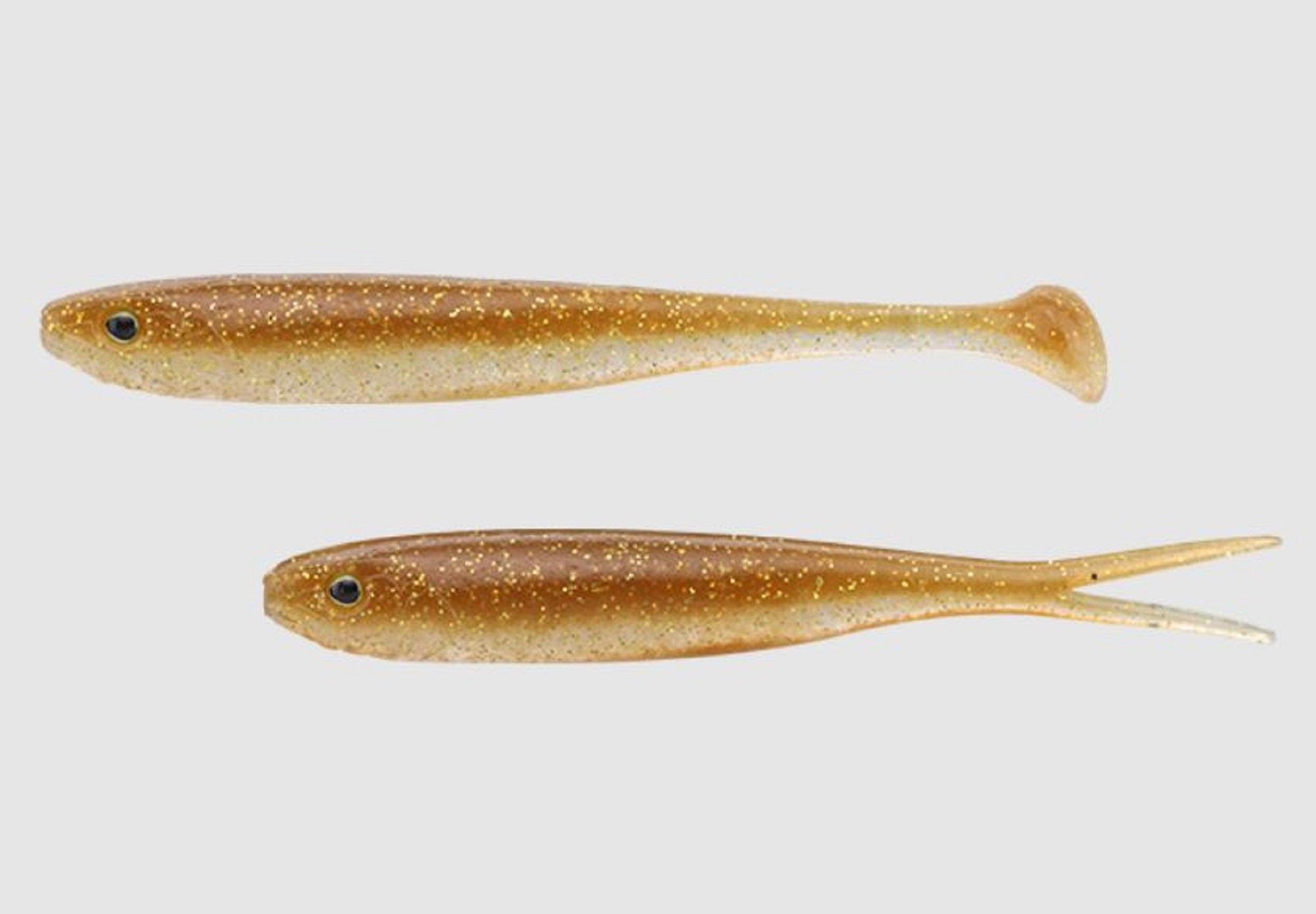Jackall Soft Lure Peaceton Fry 2.8 Inches Maruhata Delicious Gold (8035)