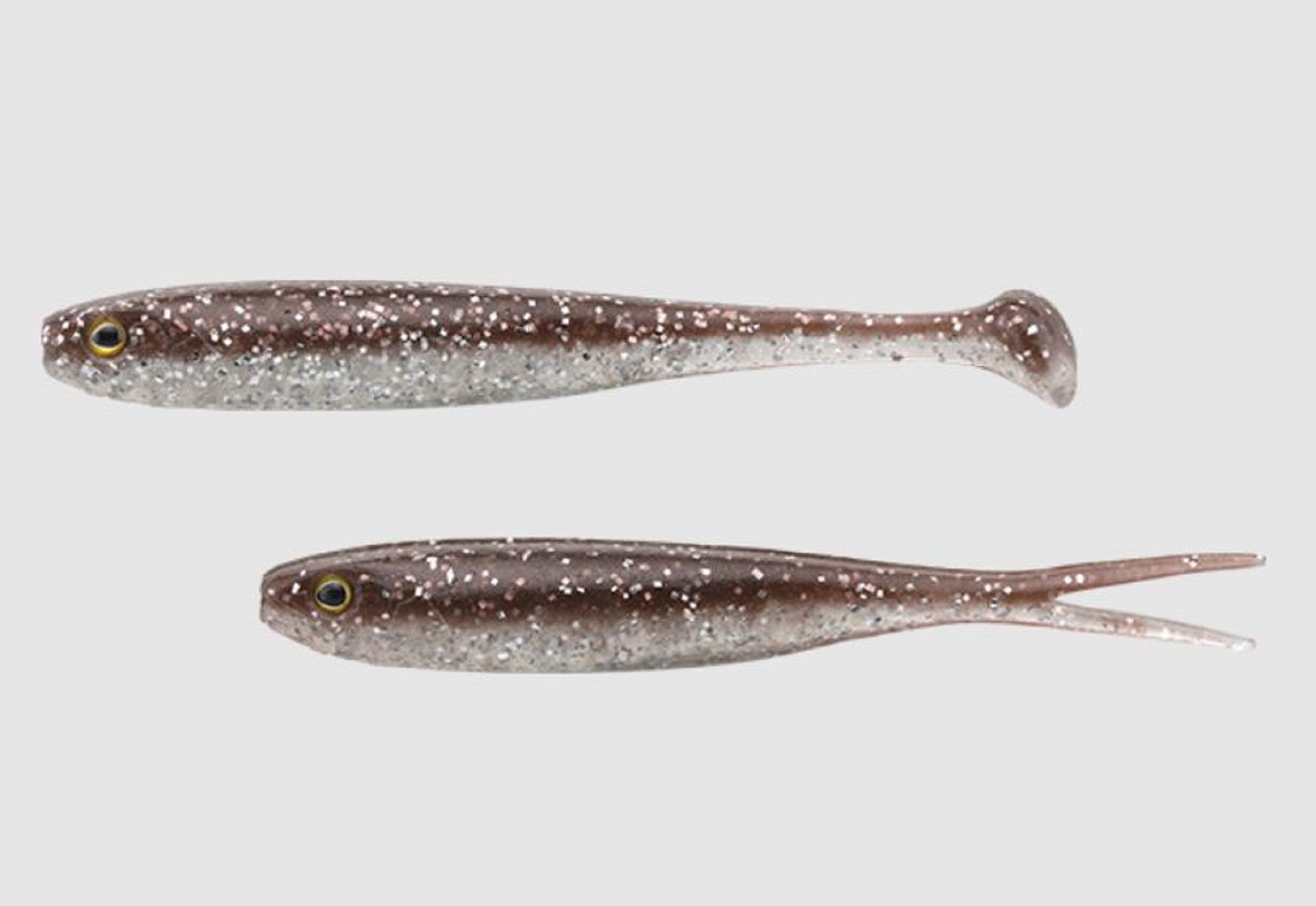 Jackall Soft Lure Peaceton Fry 2.8 Inches Maruhata Delicious Silver (8042)