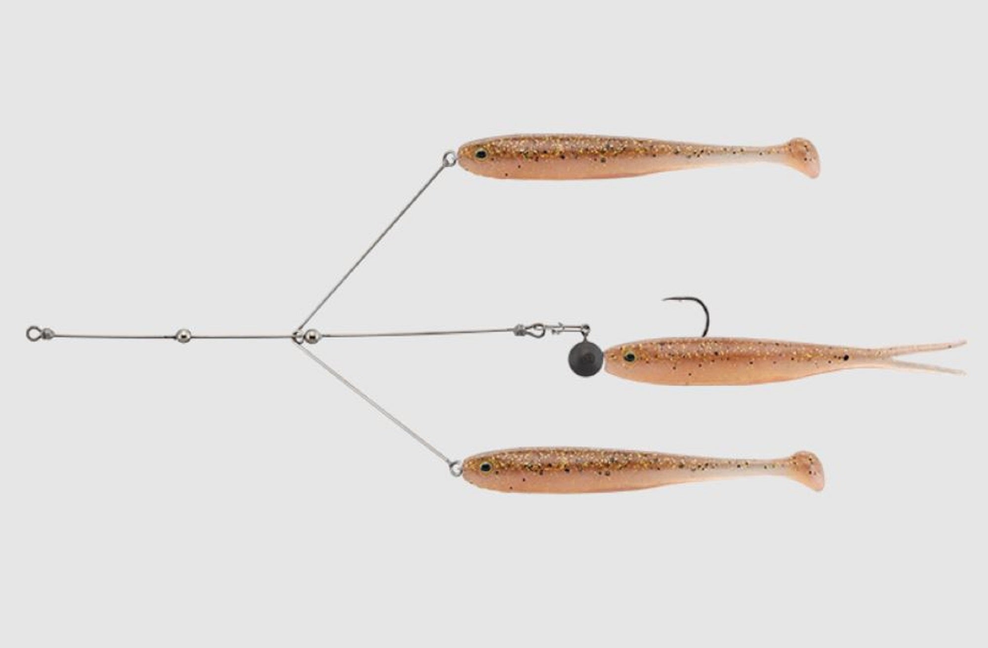 Jackall Soft Lure Peaceton 100mm 0.9 grams Maruhata Clear Wakasagi (8233)