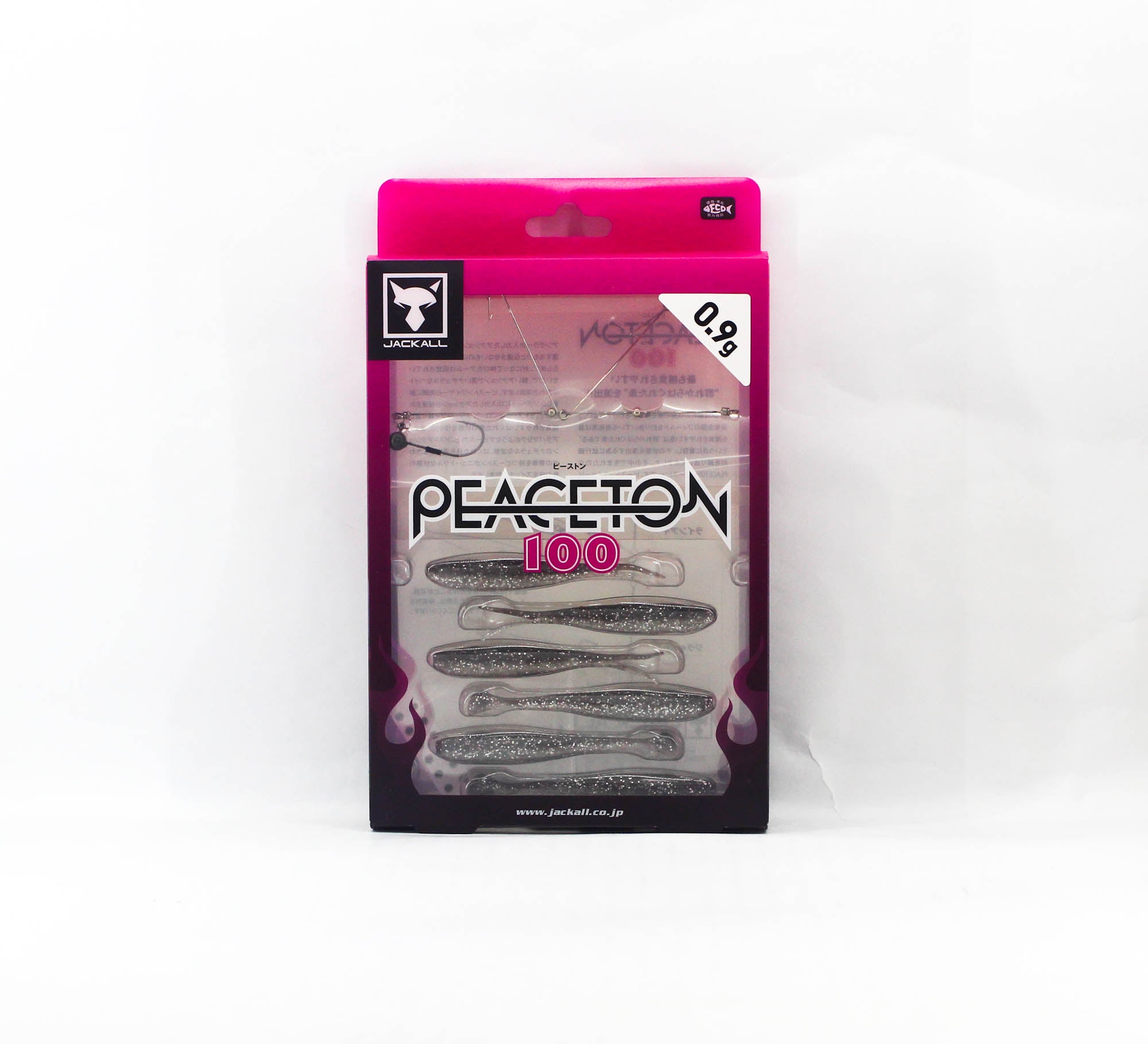 Jackall Soft Lure Peaceton 100mm 0.9 grams Maruhata Delicious Silver (8257)