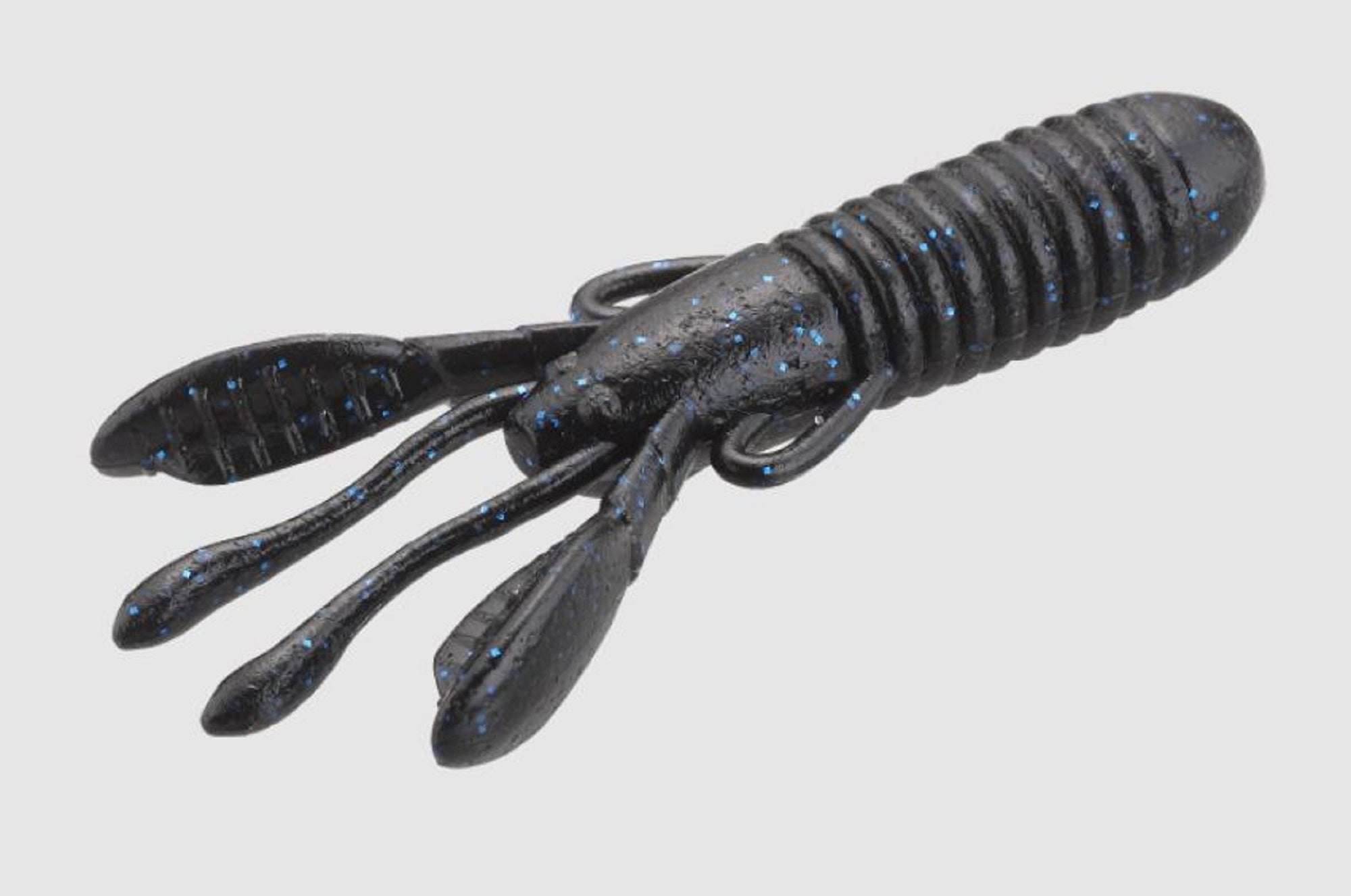 Jackall Soft Lure Cover Craw 3 Inches Black Blue Flake (8349)