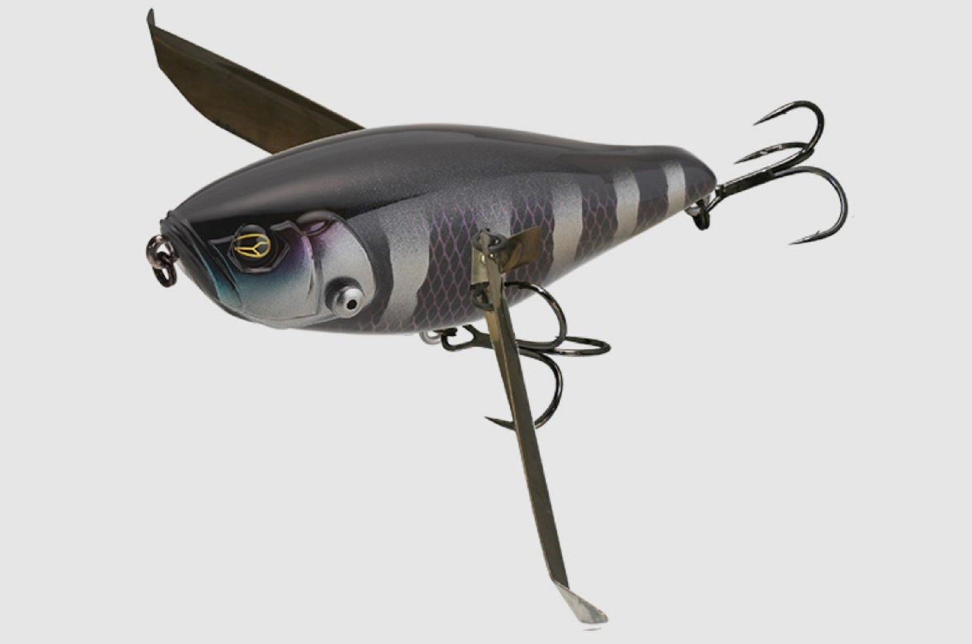 Jackall RV-Crawler 102 mm 31 grams Floating Lure Blink Silver Blk (9148)