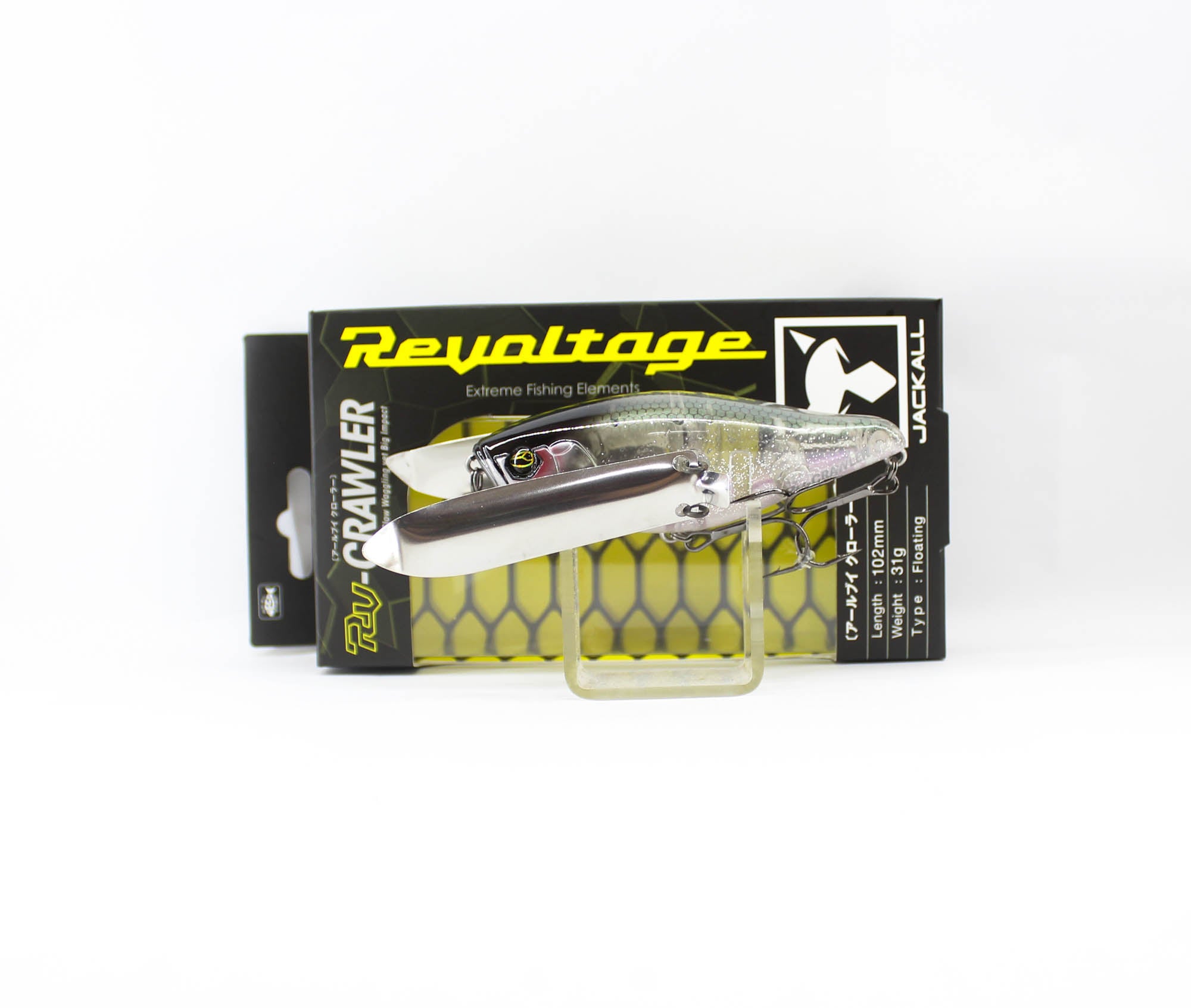 Jackall RV-Crawler 102 mm 31 grams Floating Lure Glitter Prism (9155)