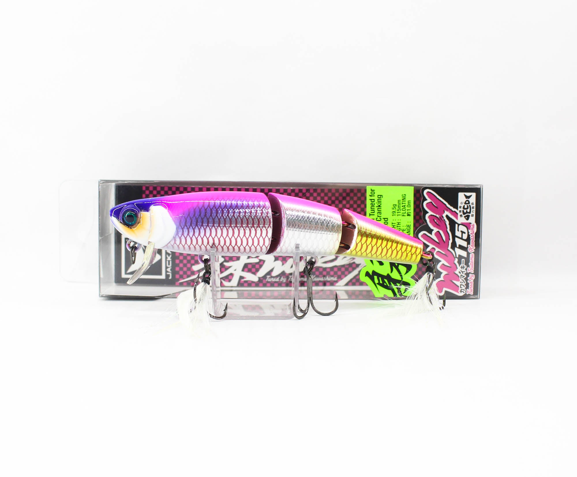 Jackall Mikey Kawashi 115 Floating Lure Sexy Pink Pirarucu R (9650)