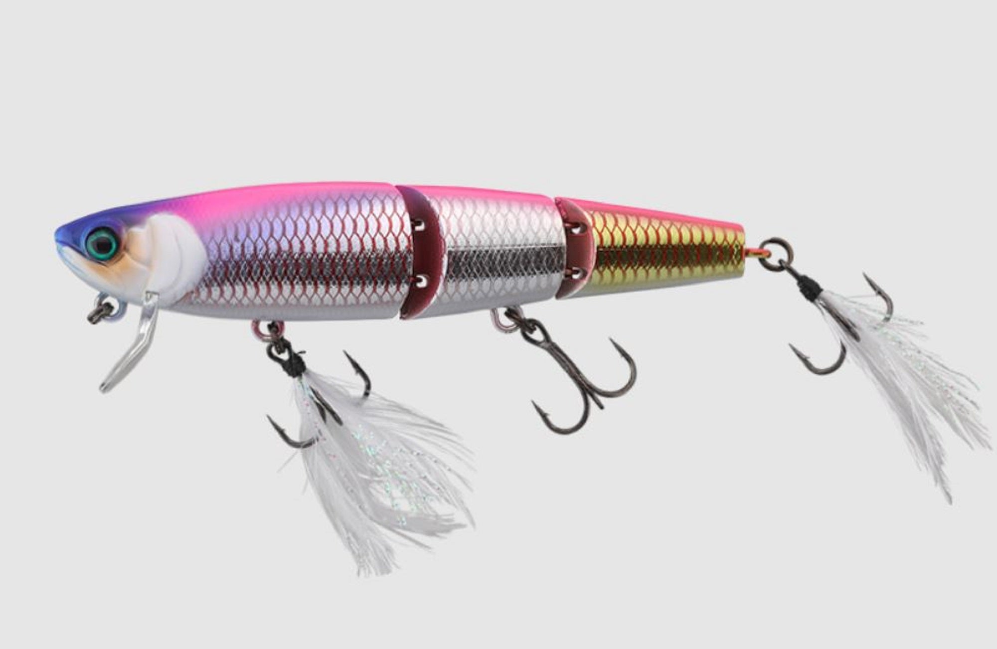 Jackall Mikey Kawashi 115 Floating Lure Sexy Pink Pirarucu R (9650)