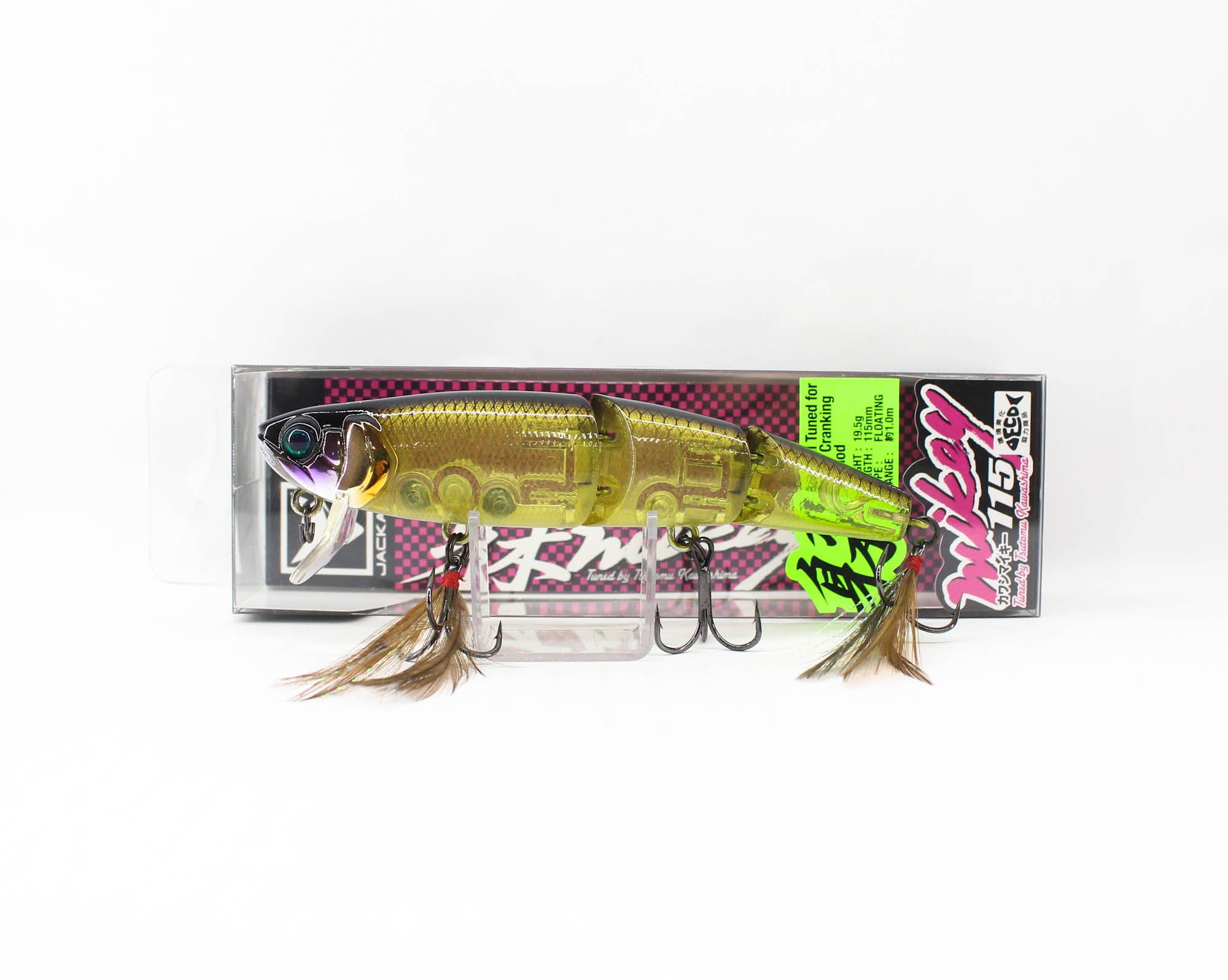 Jackall Mikey Kawashi 115 Floating Lure Skeleton Champagne Gold (9674)