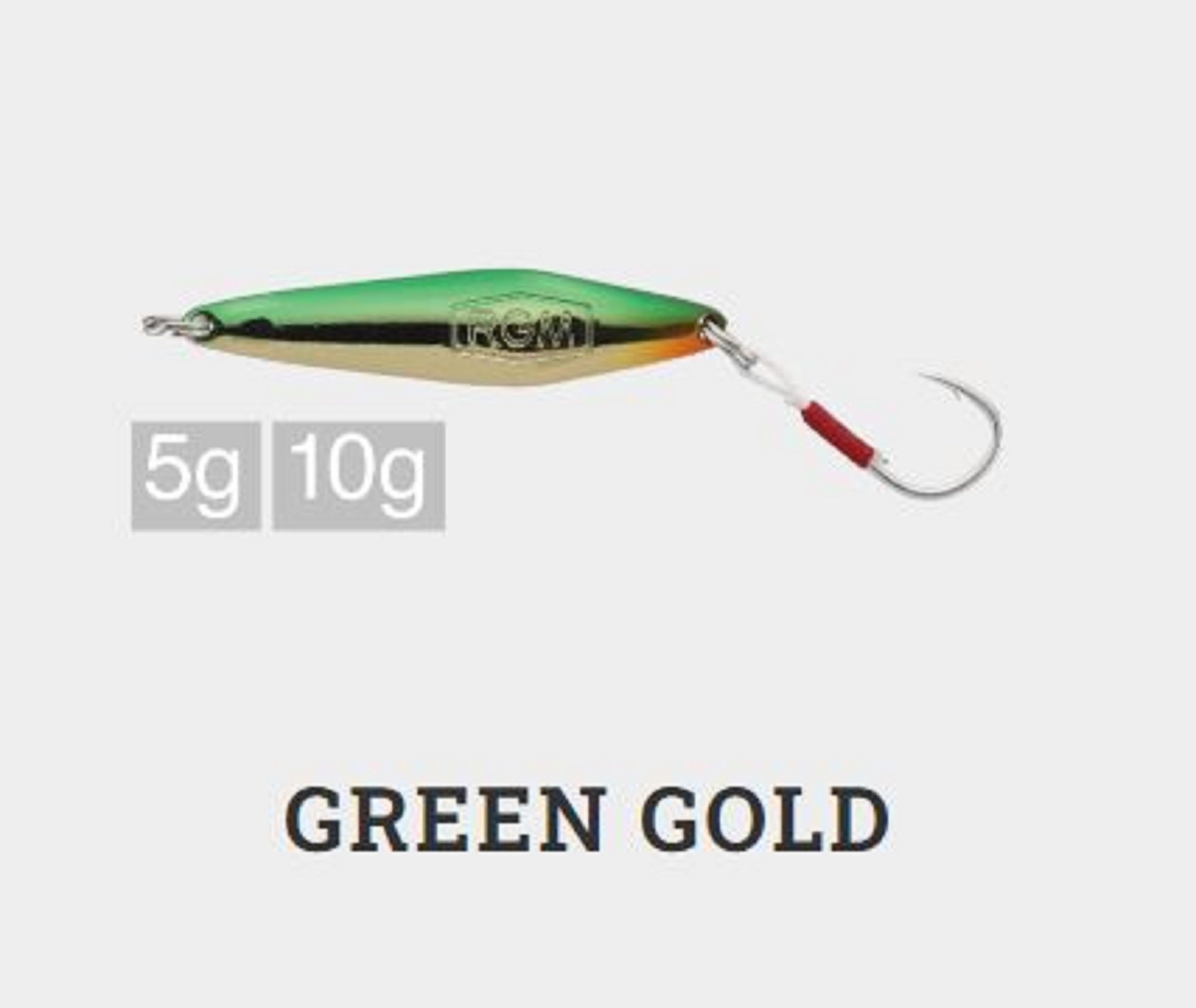 Jackall RGM Spoon Saya 5 grams Green Gold (9735)