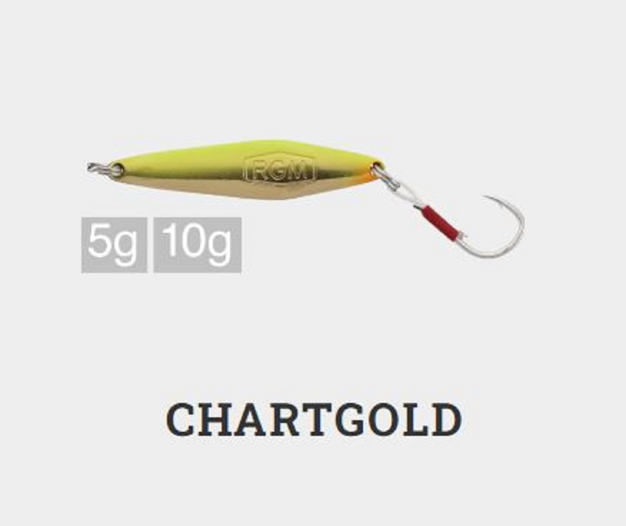 Jackall RGM Spoon Saya 5 grams Chartreuse Gold (9759)