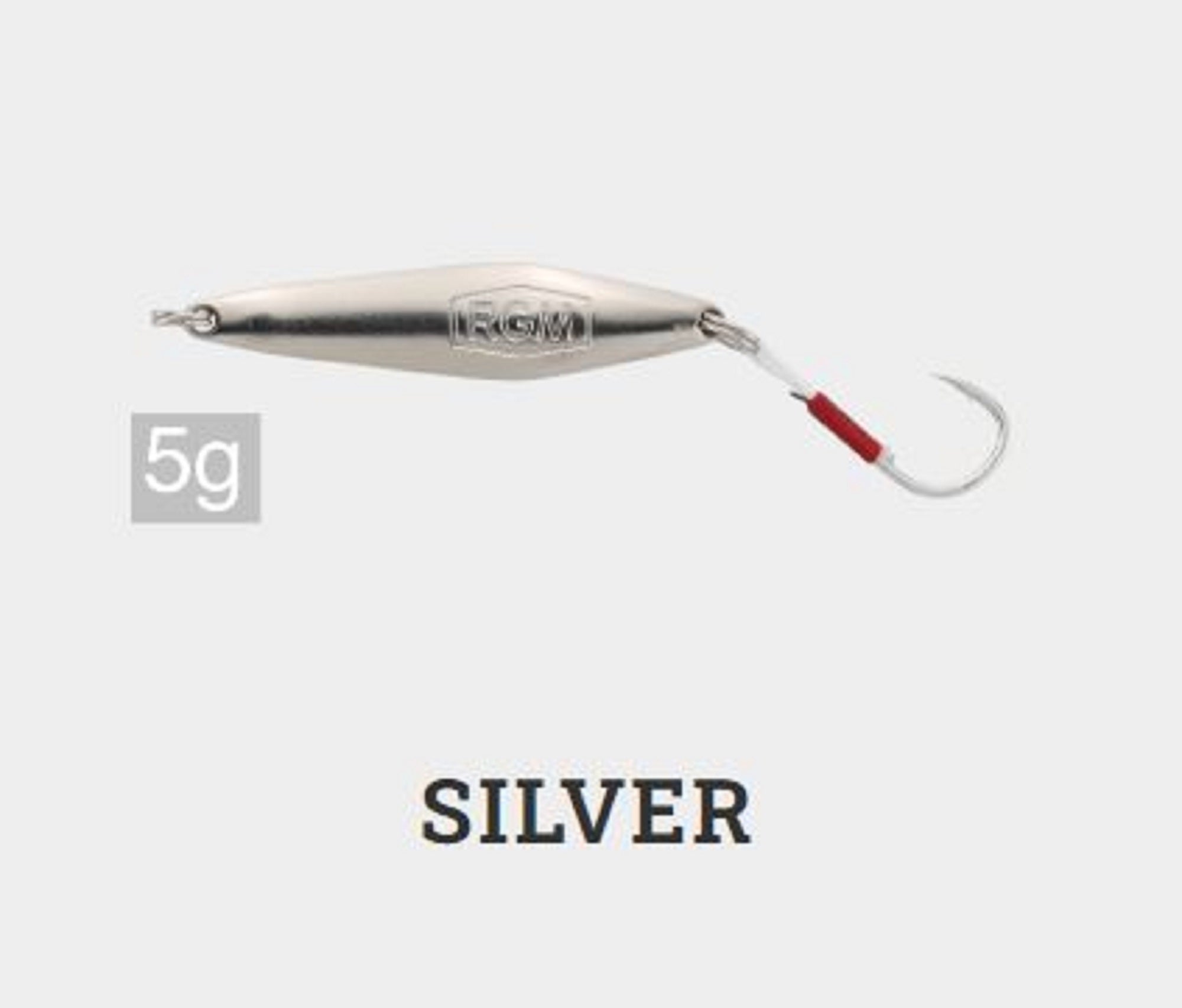 Jackall RGM Spoon Saya 5 grams Silver (9773)