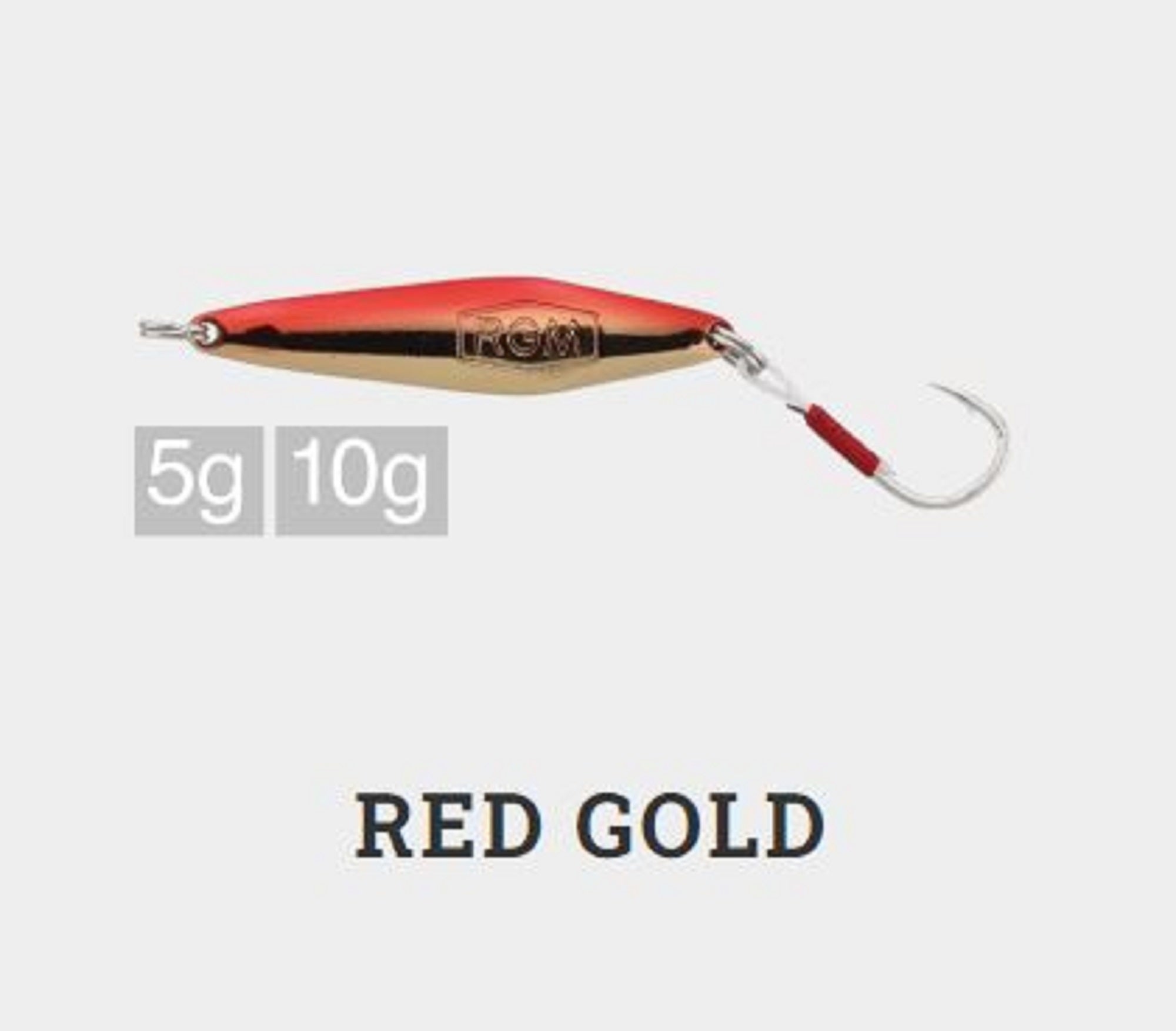 Jackall RGM Spoon Saya 5 grams Red Gold (9780)