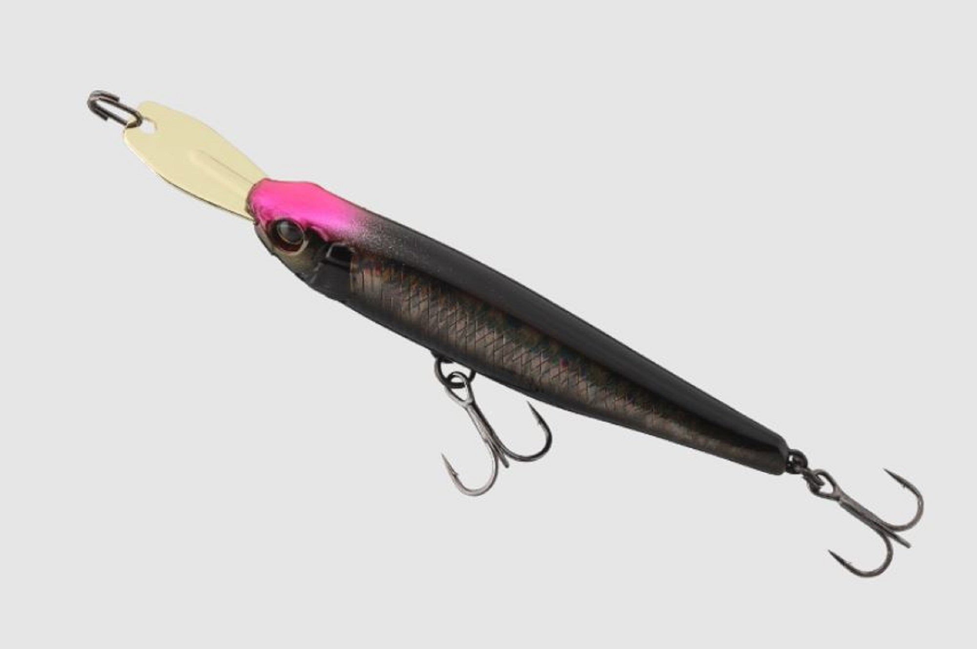 Jackall Riser Bait 007R 70mm Topwater Sinking Lure Aurora Black (9834)