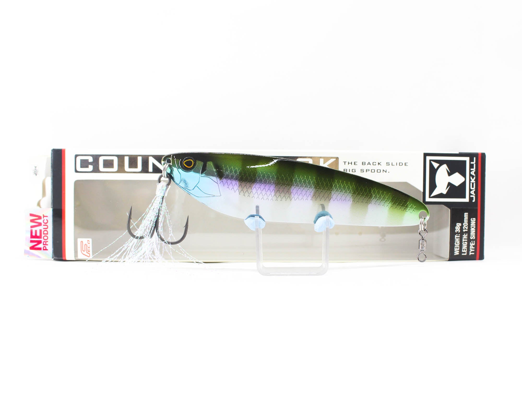 Jackall Spoon Counter Back 38 grams Sinking Lure Bluegill (9872)
