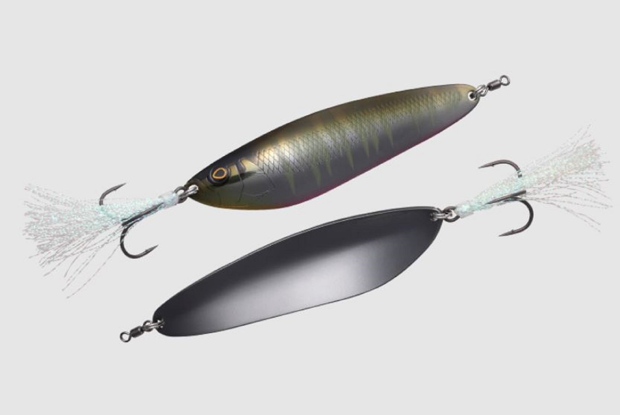 Jackall Spoon Counter Back 38 grams Sinking Lure Gun Metallic Hasu (9933)