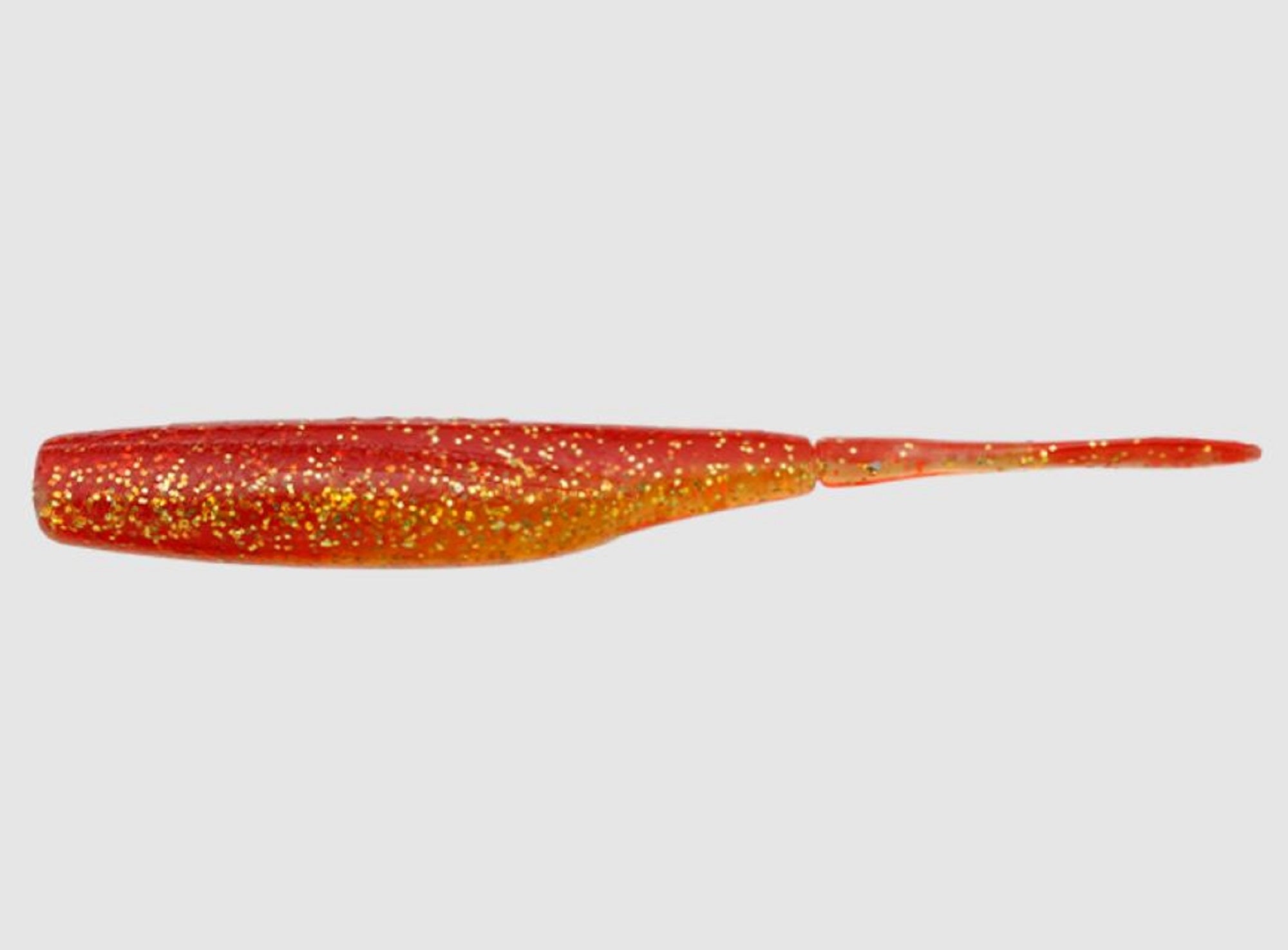 Jackall Soft Lure Sabull Sensy Tail 4 Inches Red Gold (0977)