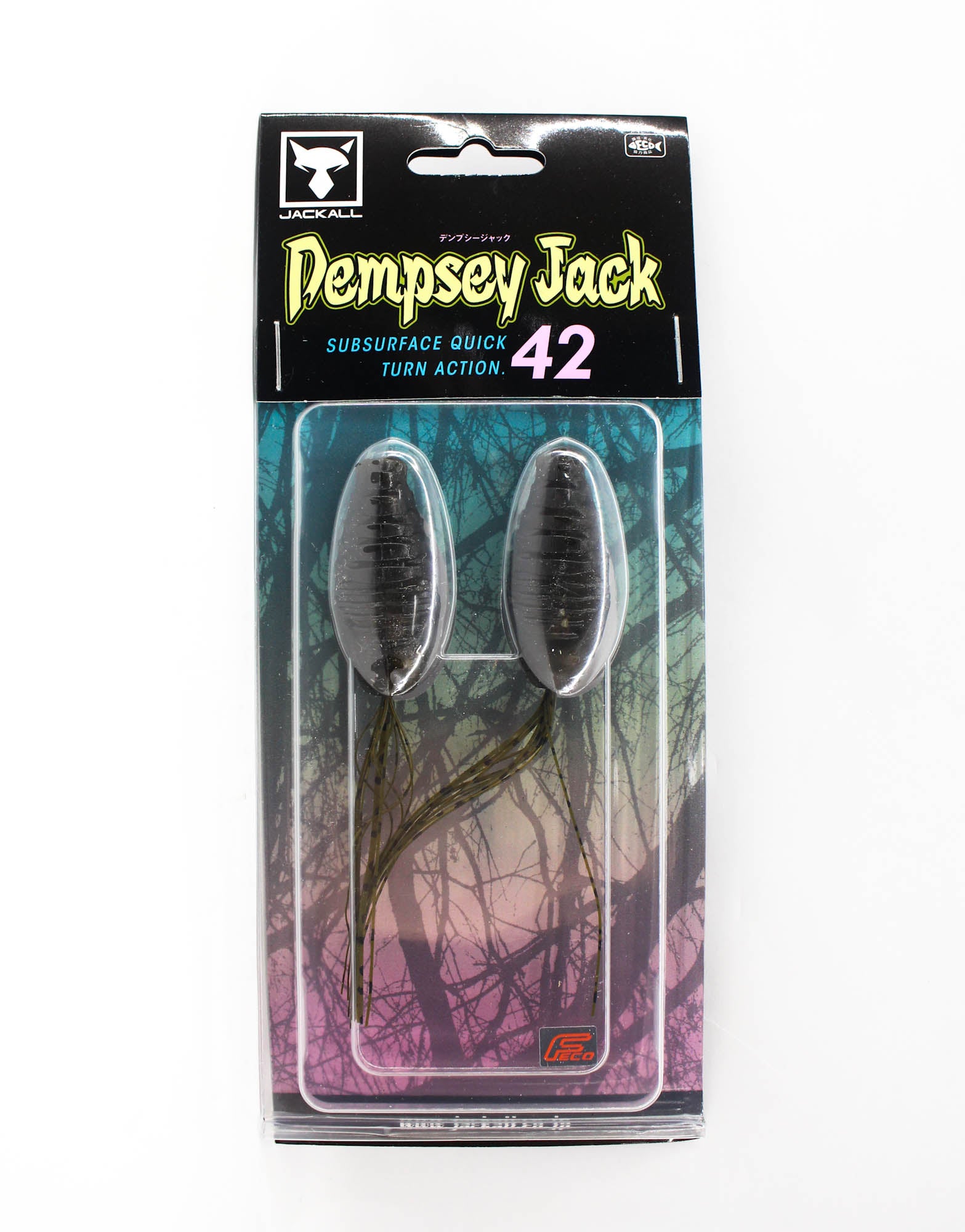 Jackall Soft Lure Dempsey Jack 42mm Green Pumpkin Pepper (1226)