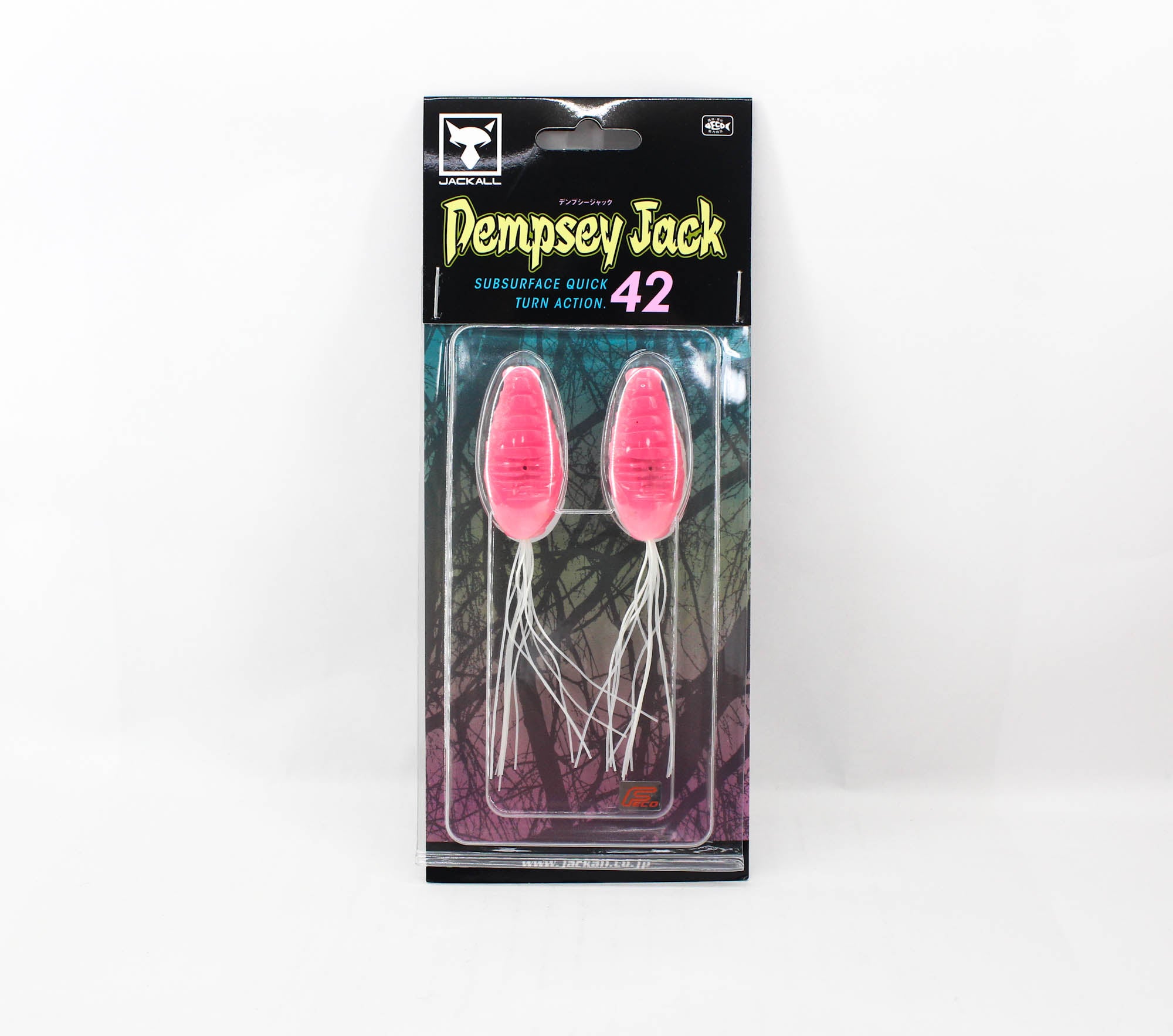 Jackall Soft Lure Dempsey Jack 42mm Strawberry Milk (1257)