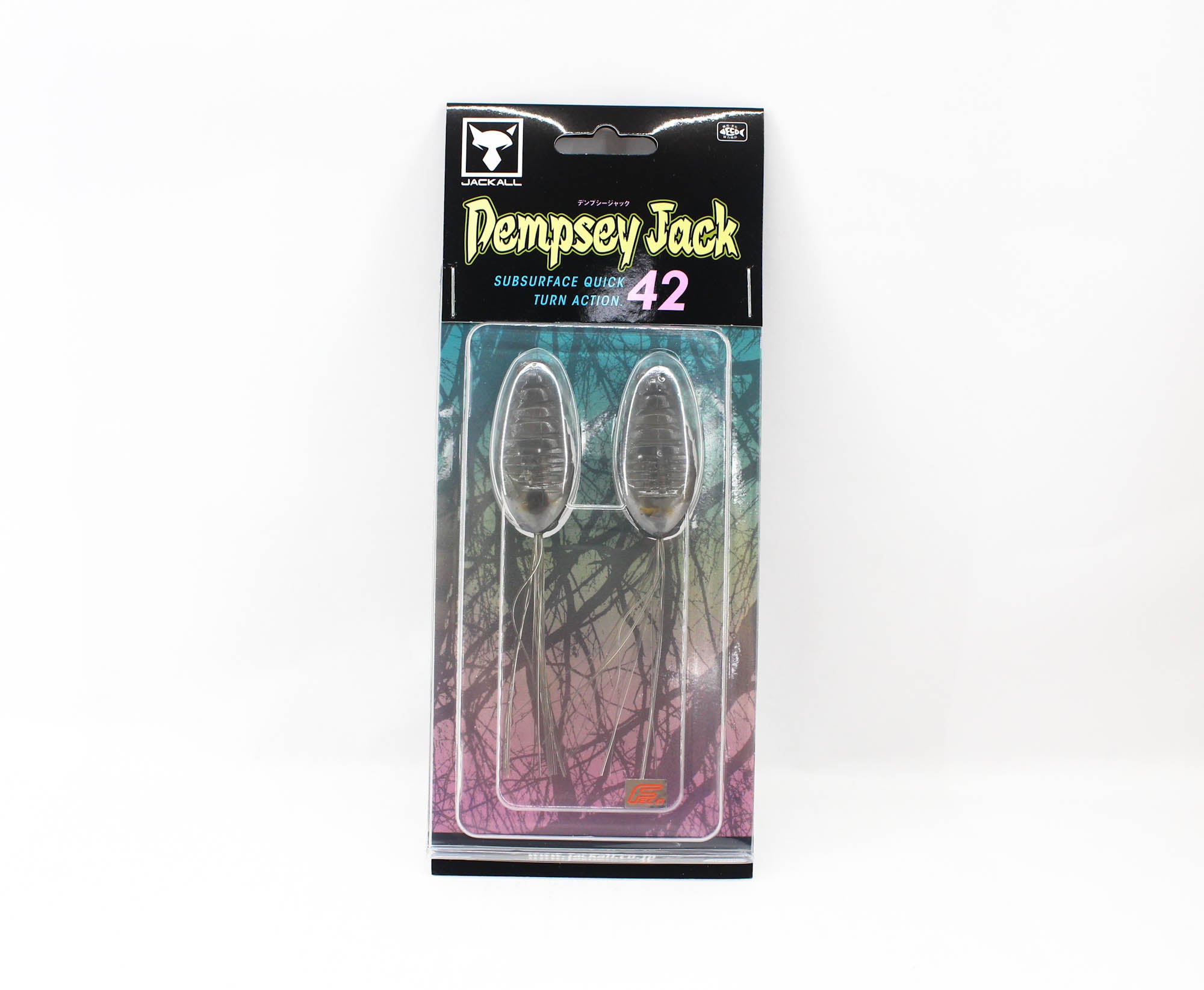 Jackall Soft Lure Dempsey Jack 42mm Confidence Smoke (1264)