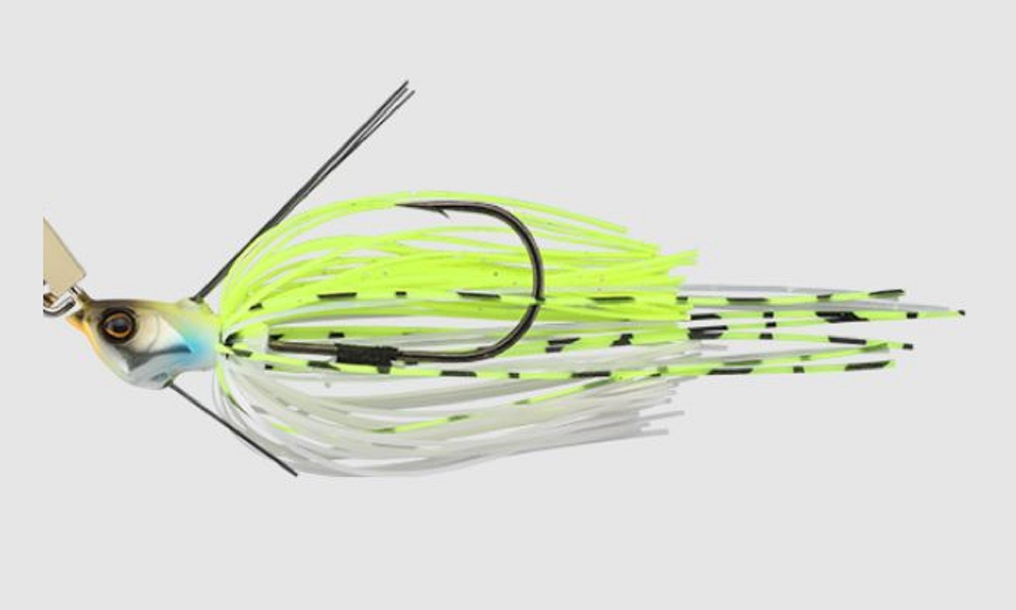 Jackall Super Break B Fine 1/8 oz Sinking Lure Chartreuse Back Pearl (1424)
