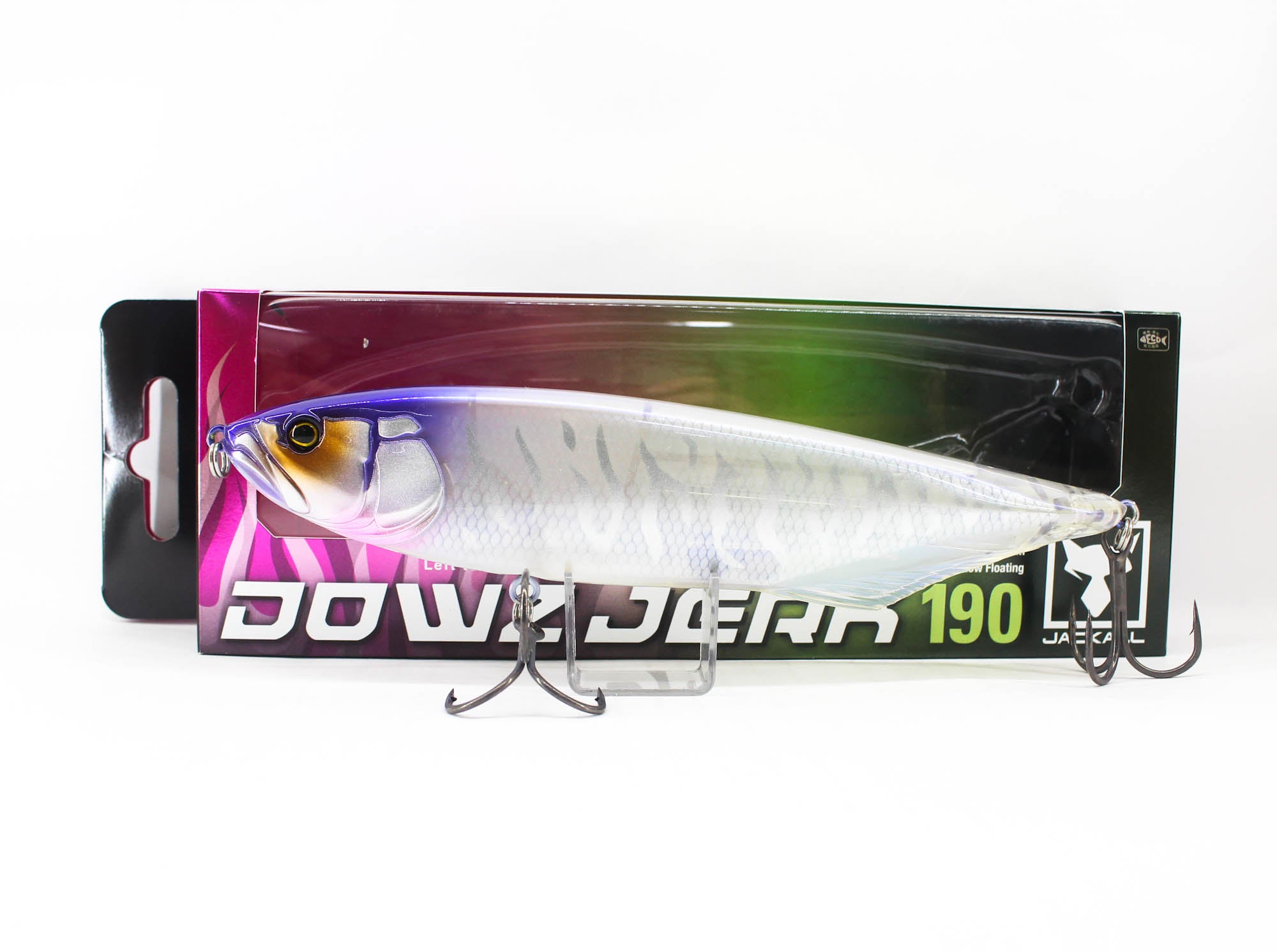 Jackall Dowz Jerk 190 Floating Lure Ghost Pearl (1707)