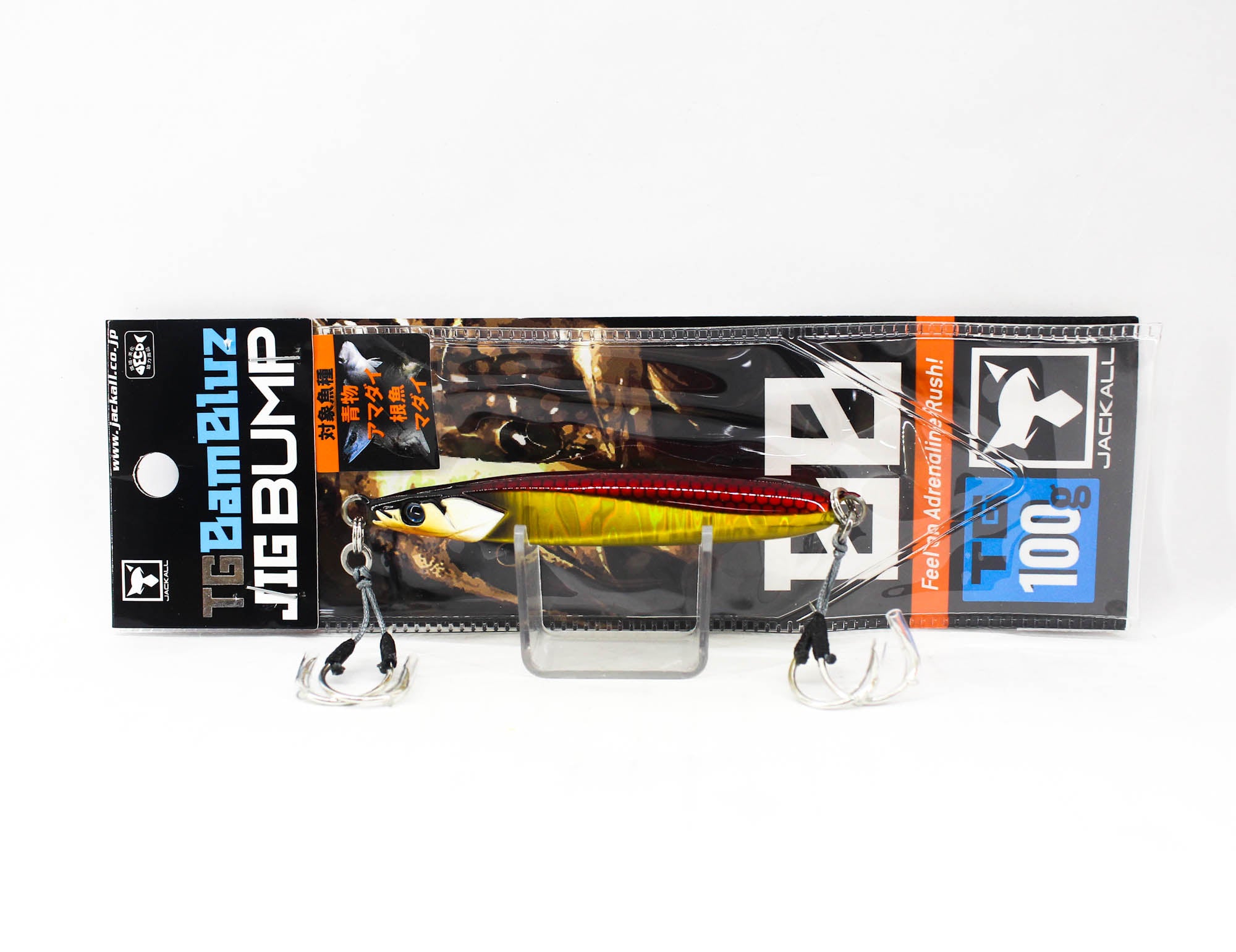 Jackall Metal Jig Bambluz Bump TG Tungsten 100 grams Red Gold (2162)