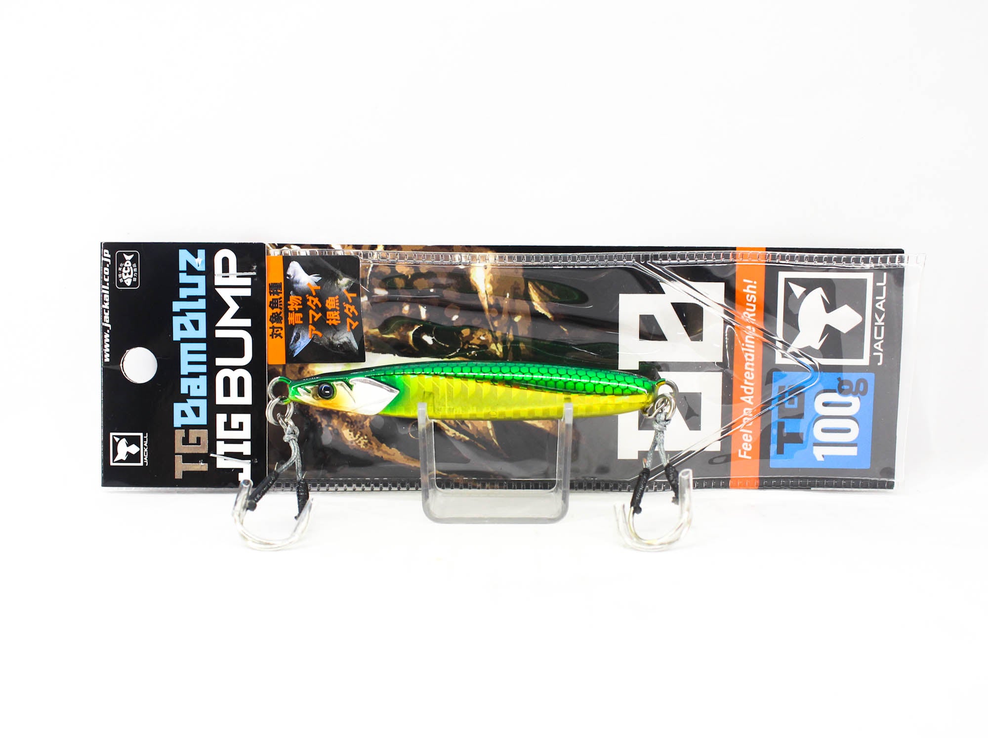 Jackall Metal Jig Bambluz Bump TG Tungsten 100 grams Grikin Border (2186)