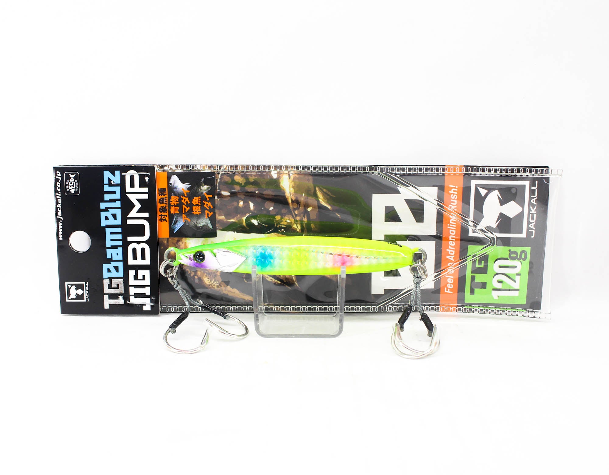 Jackall Metal Jig Bambluz Bump TG Tungsten 120 grams Signal Chart (2315)