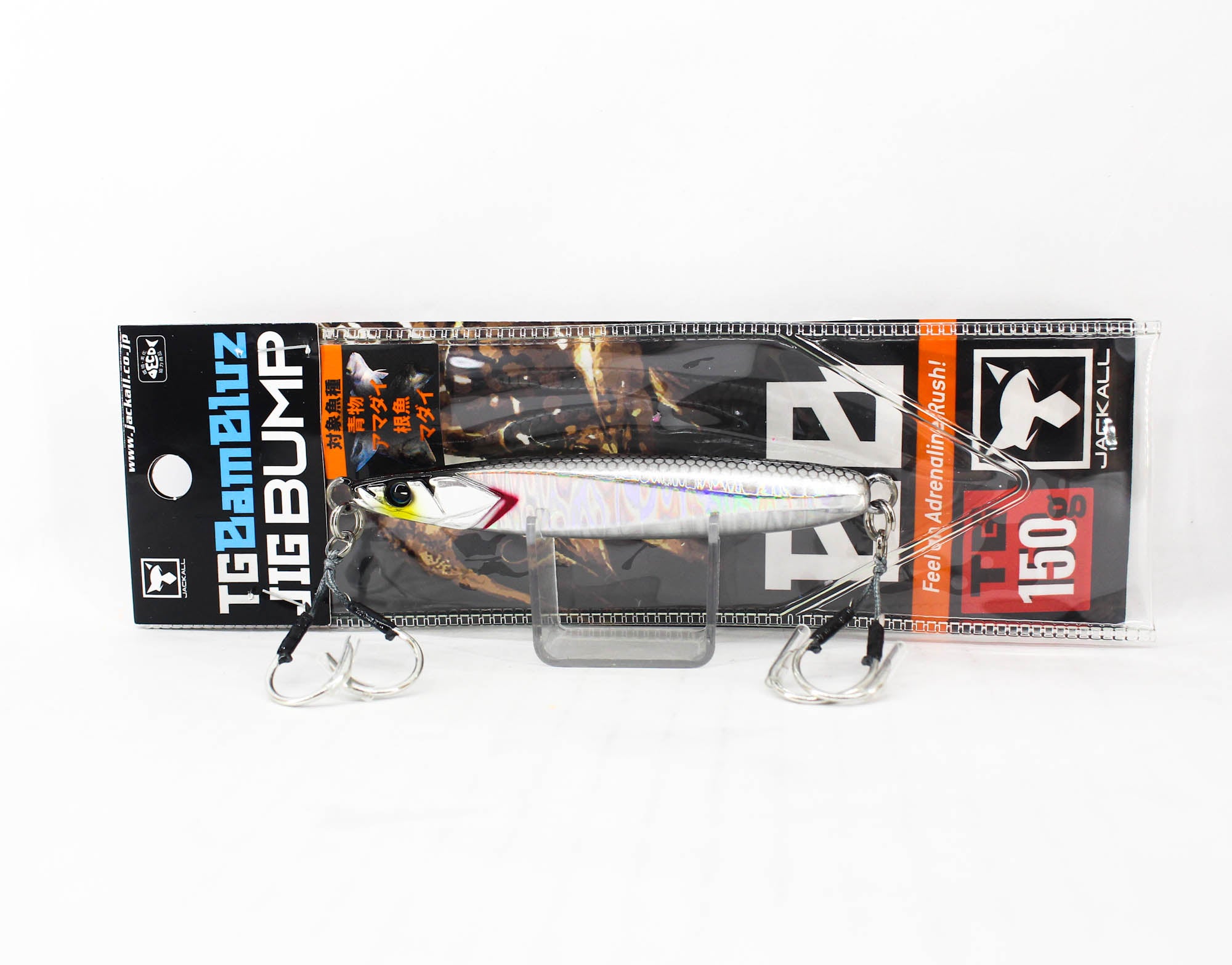 Jackall Metal Jig Bambluz Bump TG Tungsten 150 grams Silver (2339)