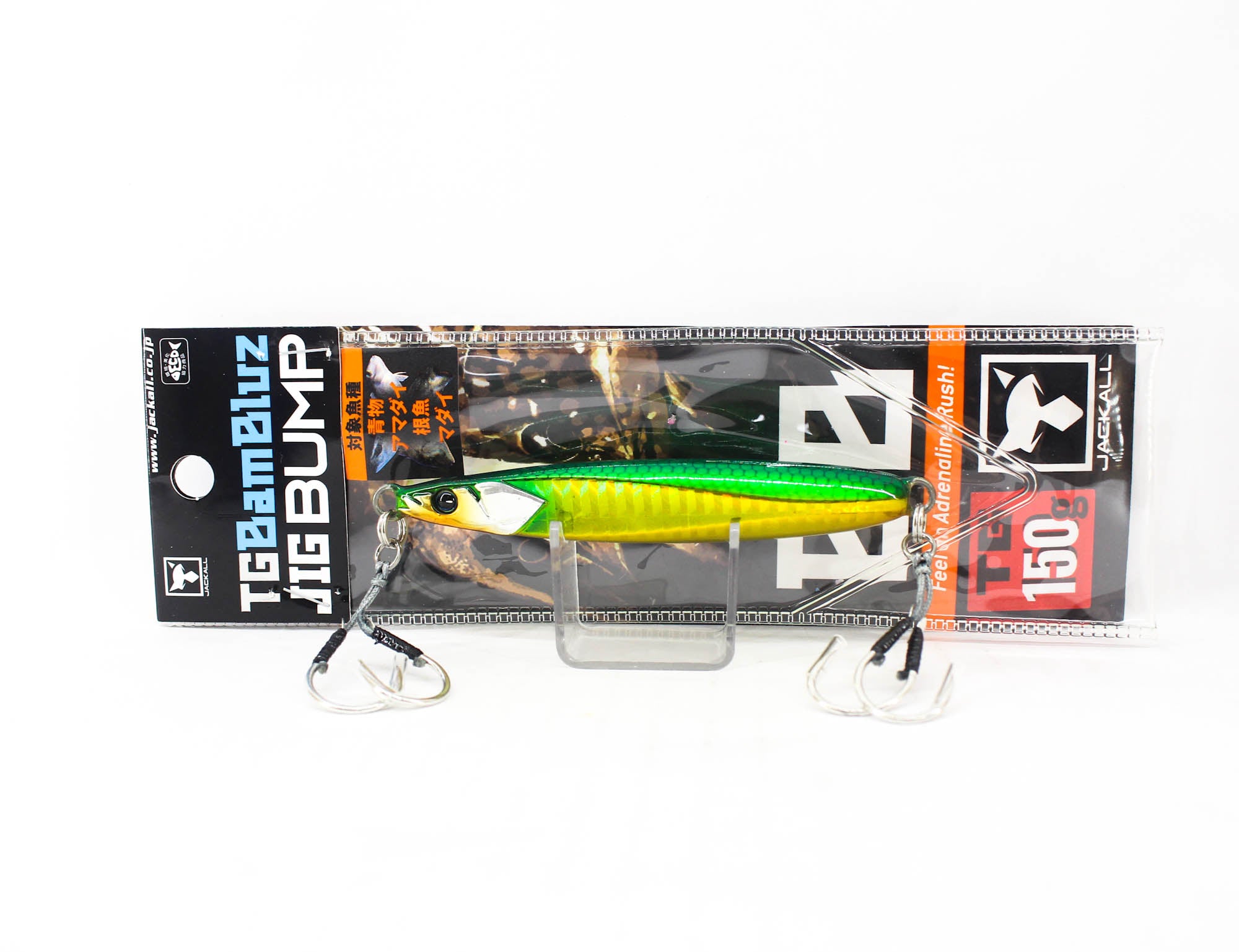 Jackall Metal Jig Bambluz Bump TG Tungsten 150 grams Grikin Border (2346)