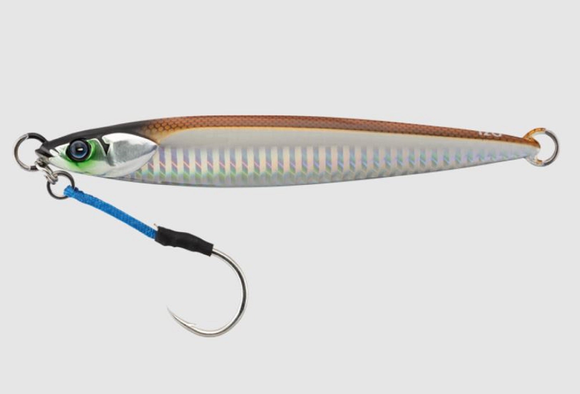 Jackall Metal Jig Bambluz Short 100 grams Ikanago Shoulder Glow (2681)