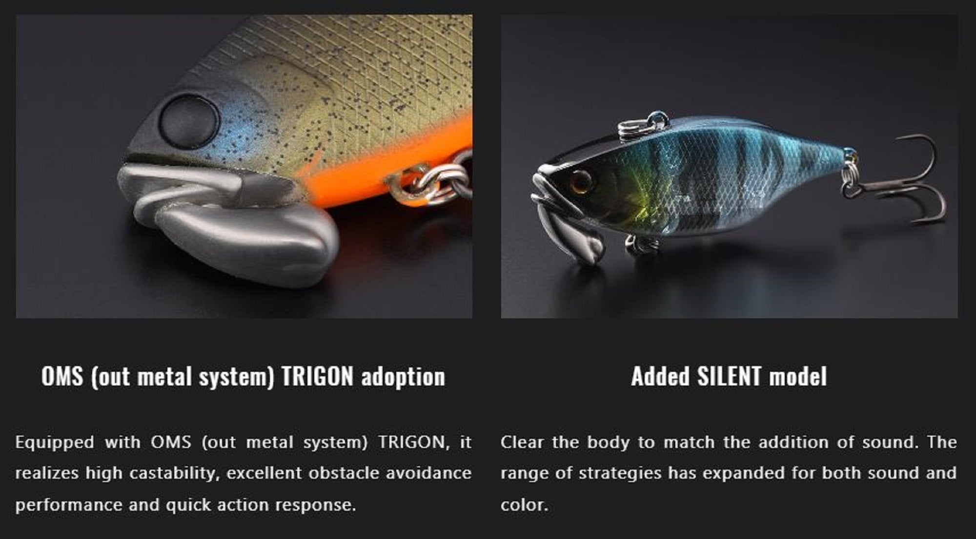 Jackall TN 50 Trigon Silent Vibration Lure Jakko Gill (3848)