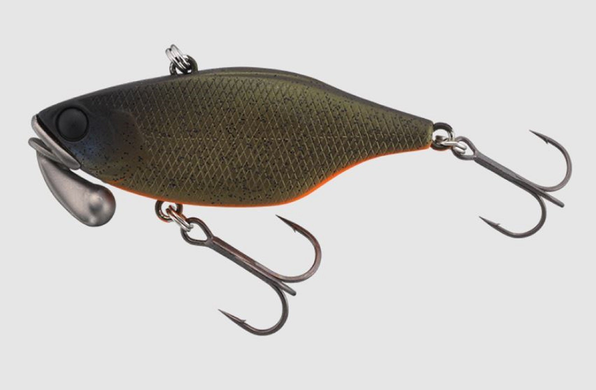 Jackall TN 60 Trigon Silent Vibration Lure Green Pumpkin Orange (3947)