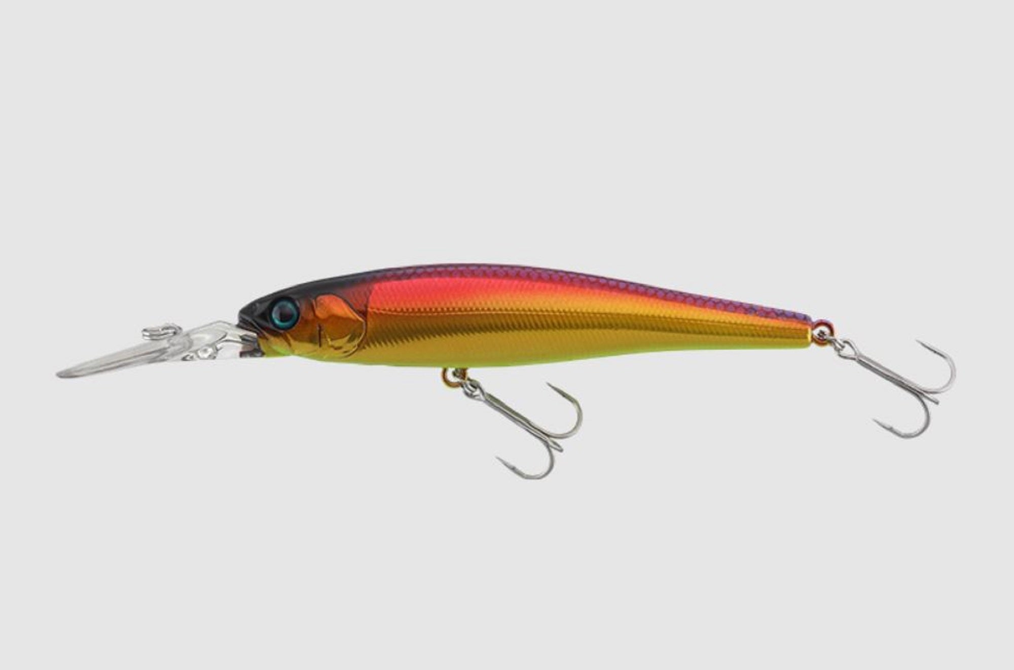 Jackall Dowzvido Minnow 90 Suspend Lure Babataku Red Gold Laser (4548)